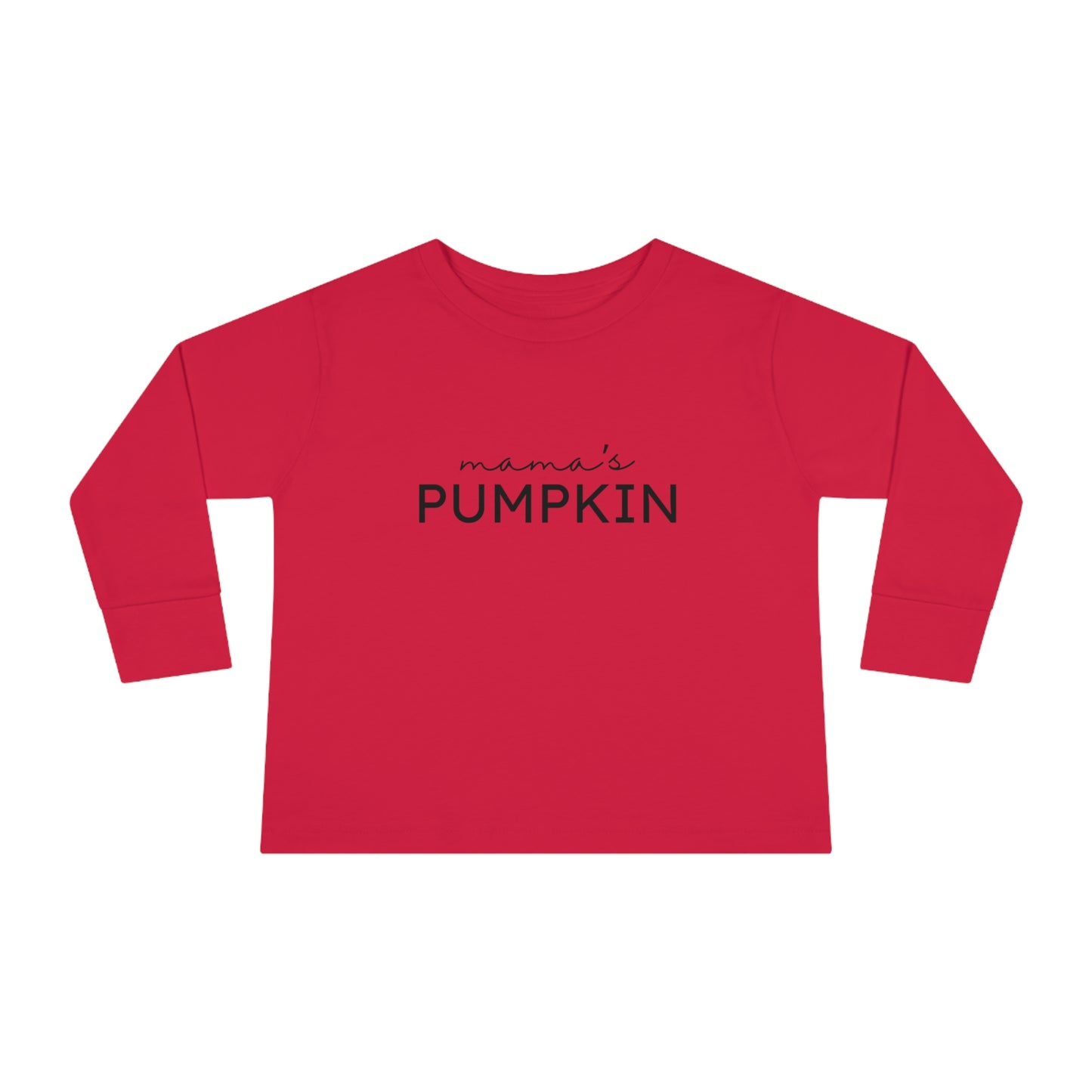 Mama's Pumpkin | Toddler Long Sleeve Tee