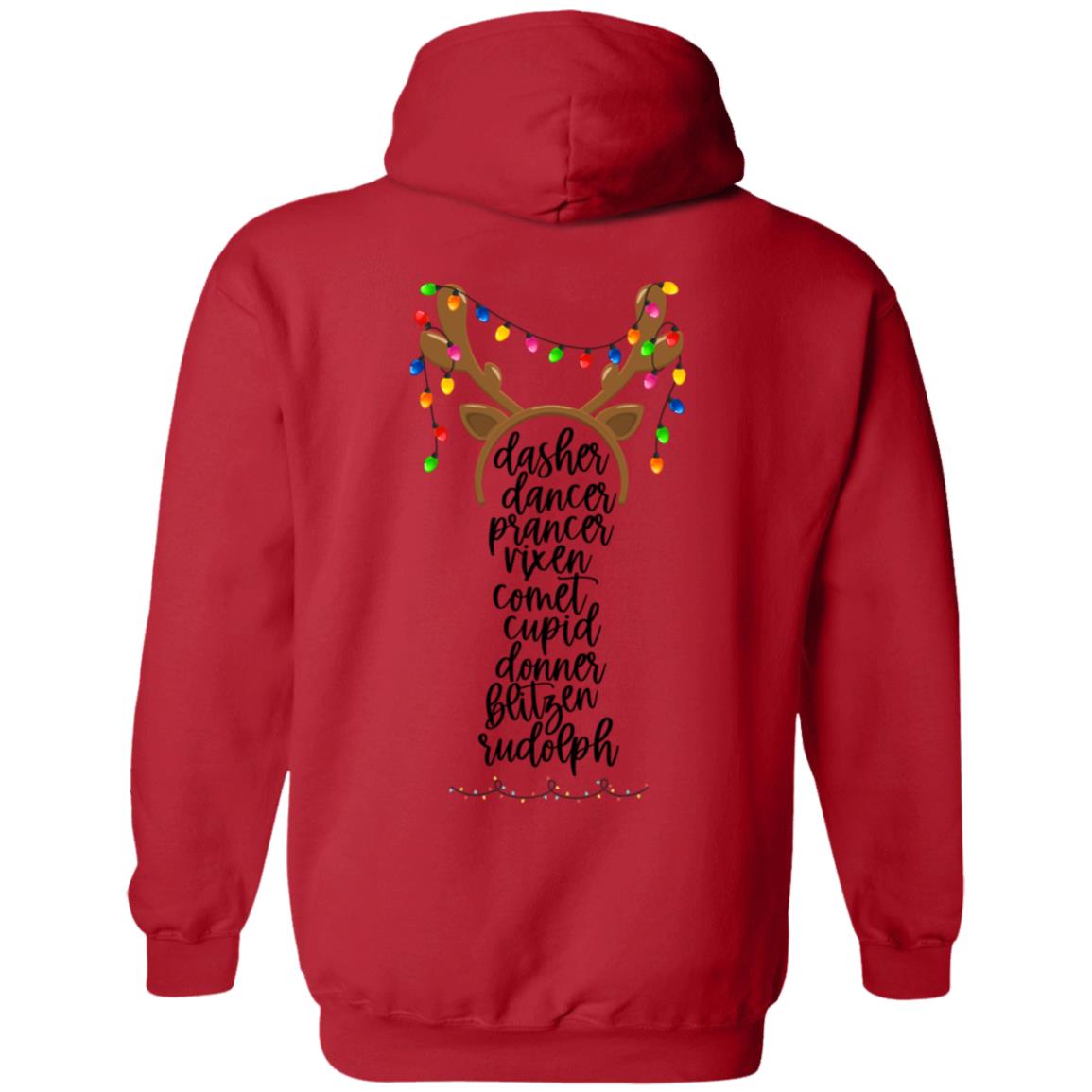 Christmas Reindeer Pullover Hoodie
