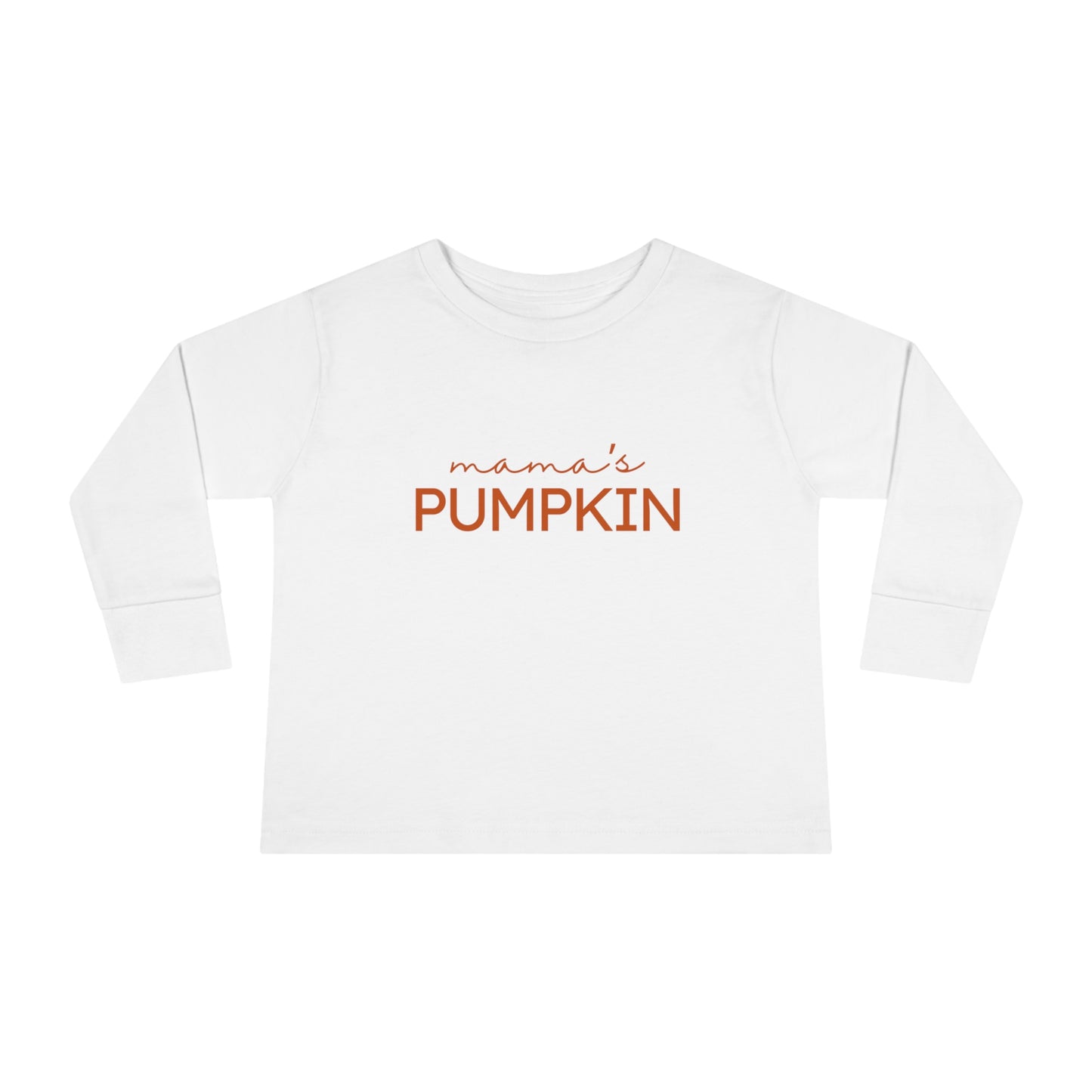 Mama's Pumpkin | Toddler Long Sleeve Tee