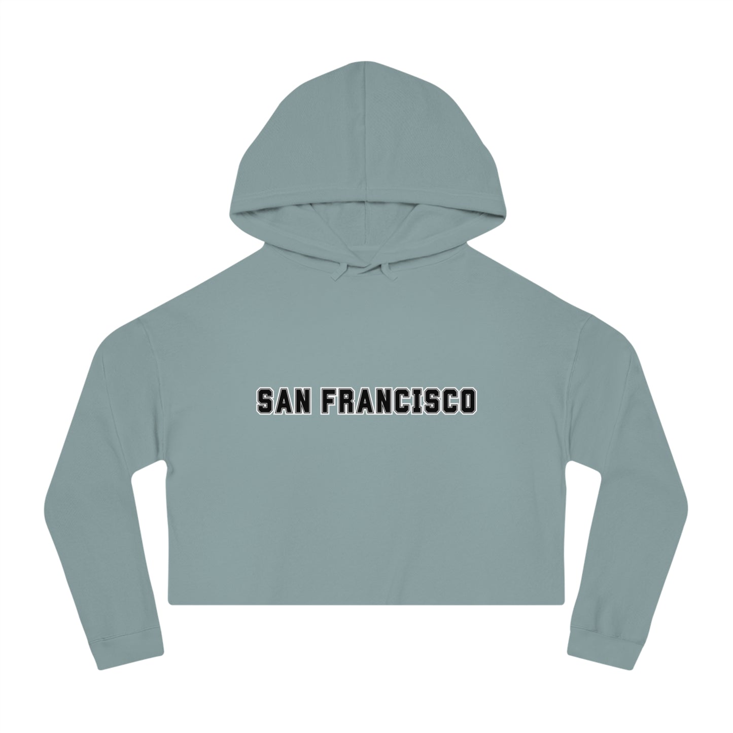 SAN FRANCISCO | Women’s Cropped Hooded Sweatshirt