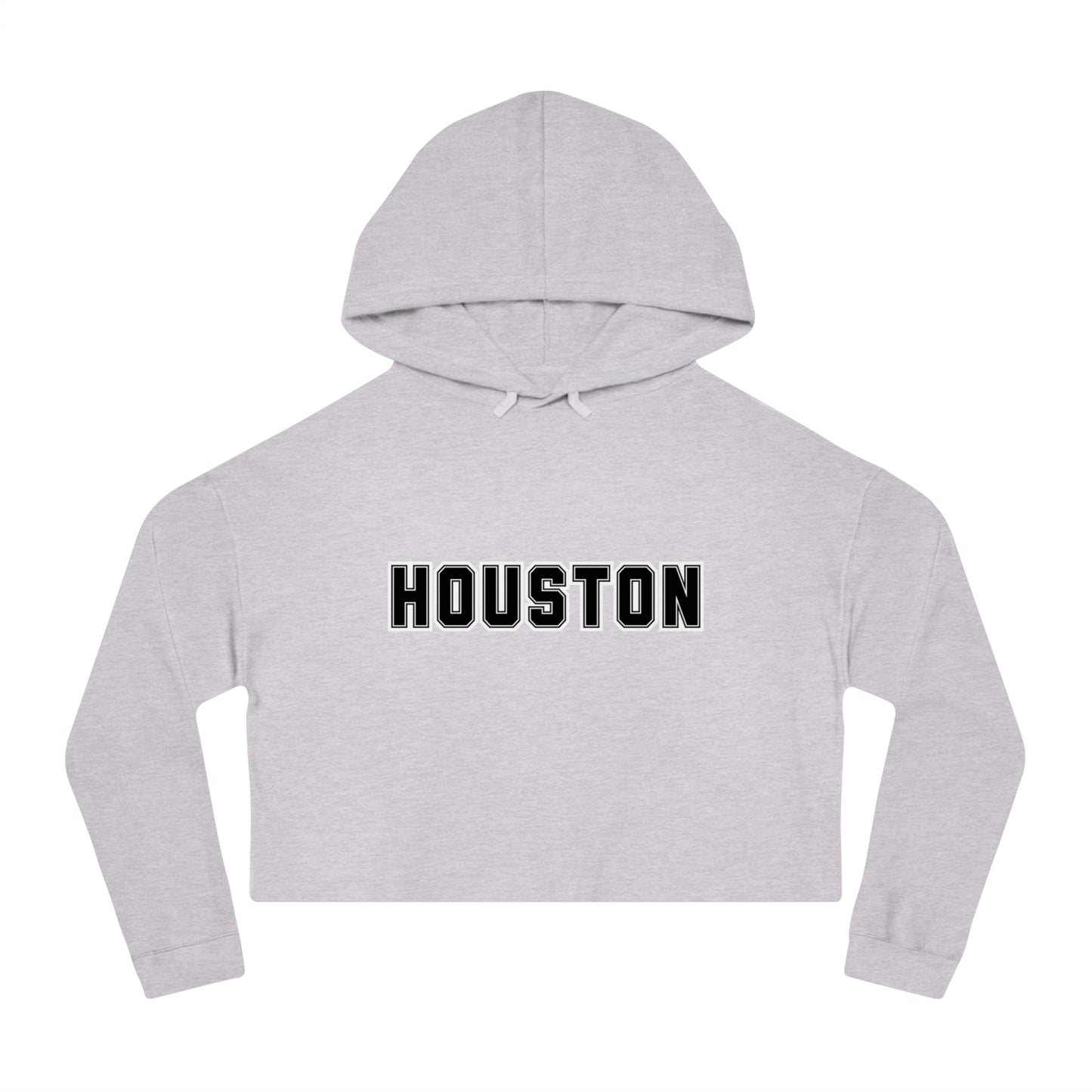 HOUSTON | Women’s Cropped Hooded Sweatshirt