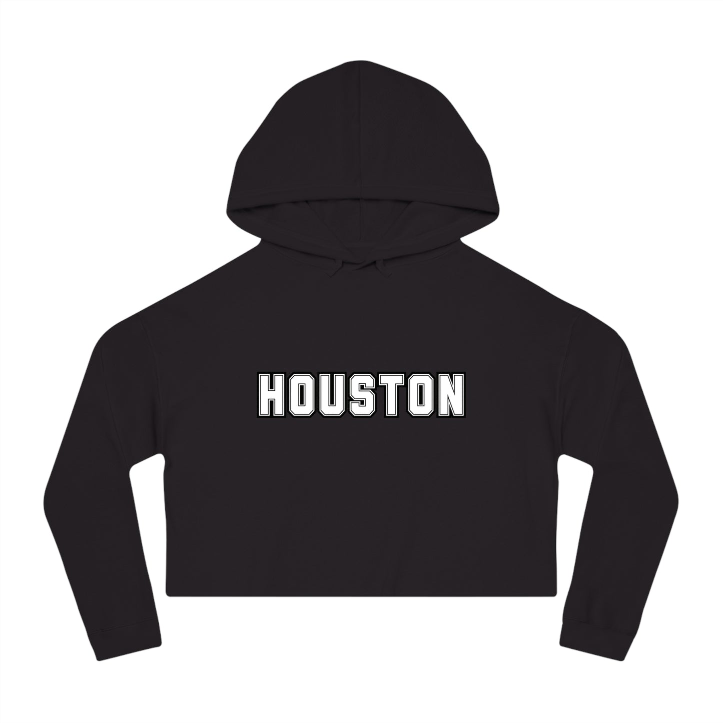 HOUSTON | Women’s Cropped Hooded Sweatshirt