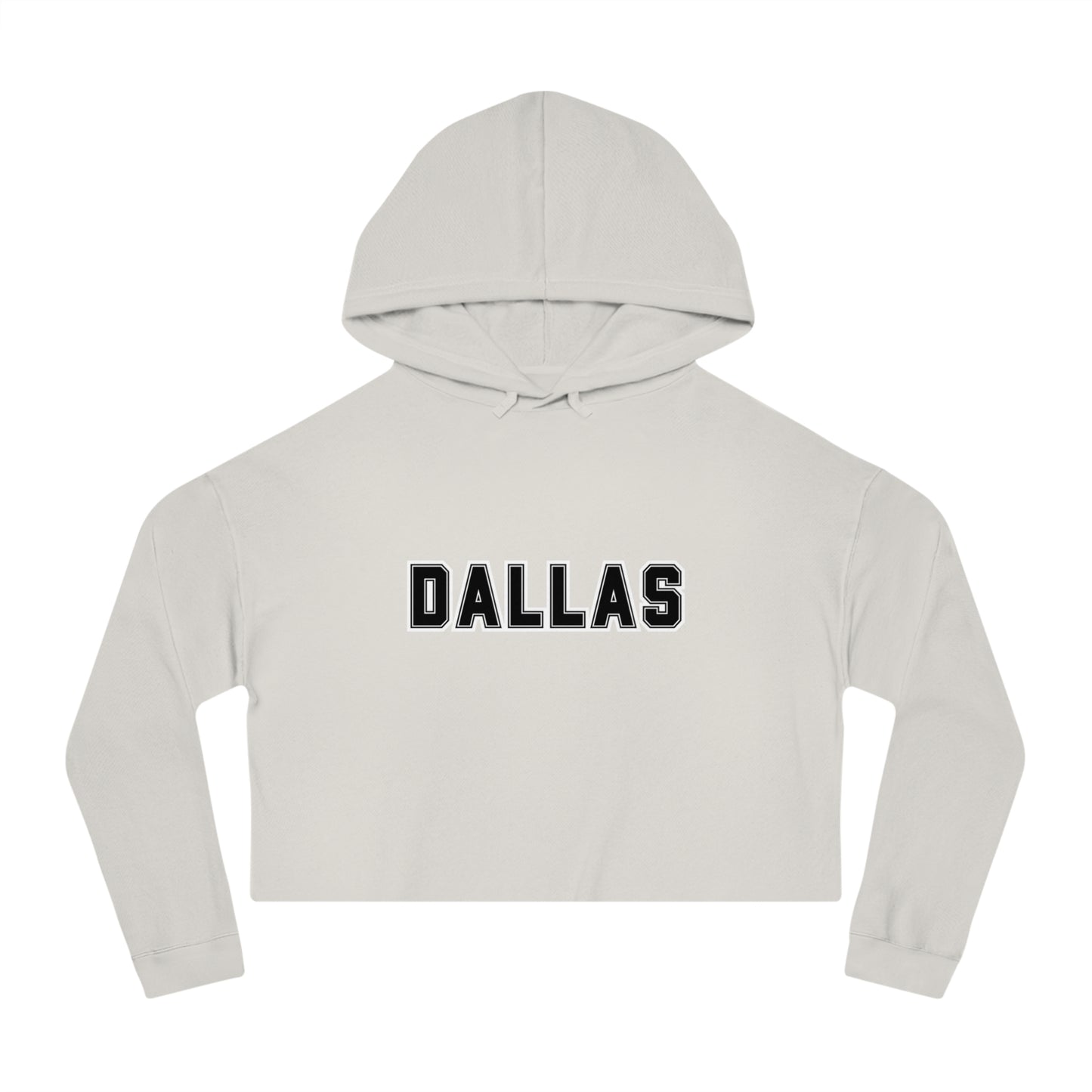 DALLAS | Women’s Cropped Hooded Sweatshirt