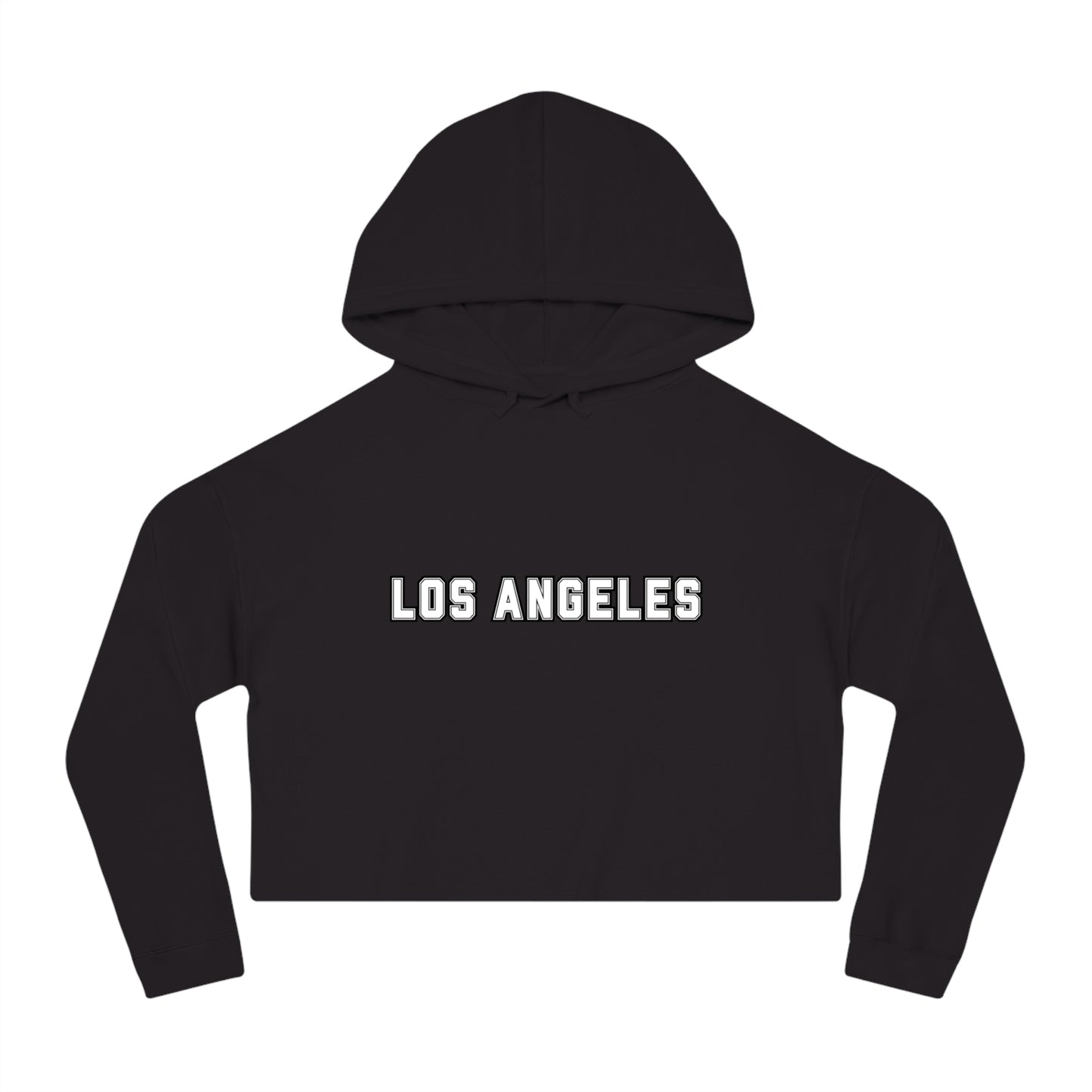 LOS ANGELES | Women’s Cropped Hooded Sweatshirt
