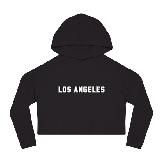 LOS ANGELES | Women’s Cropped Hooded Sweatshirt