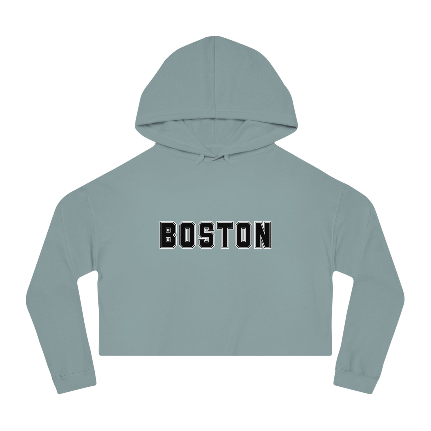 BOSTON | Women’s Cropped Hooded Sweatshirt