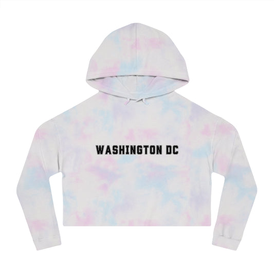 WASHINGTON DC | Women’s Cropped Hooded Sweatshirt