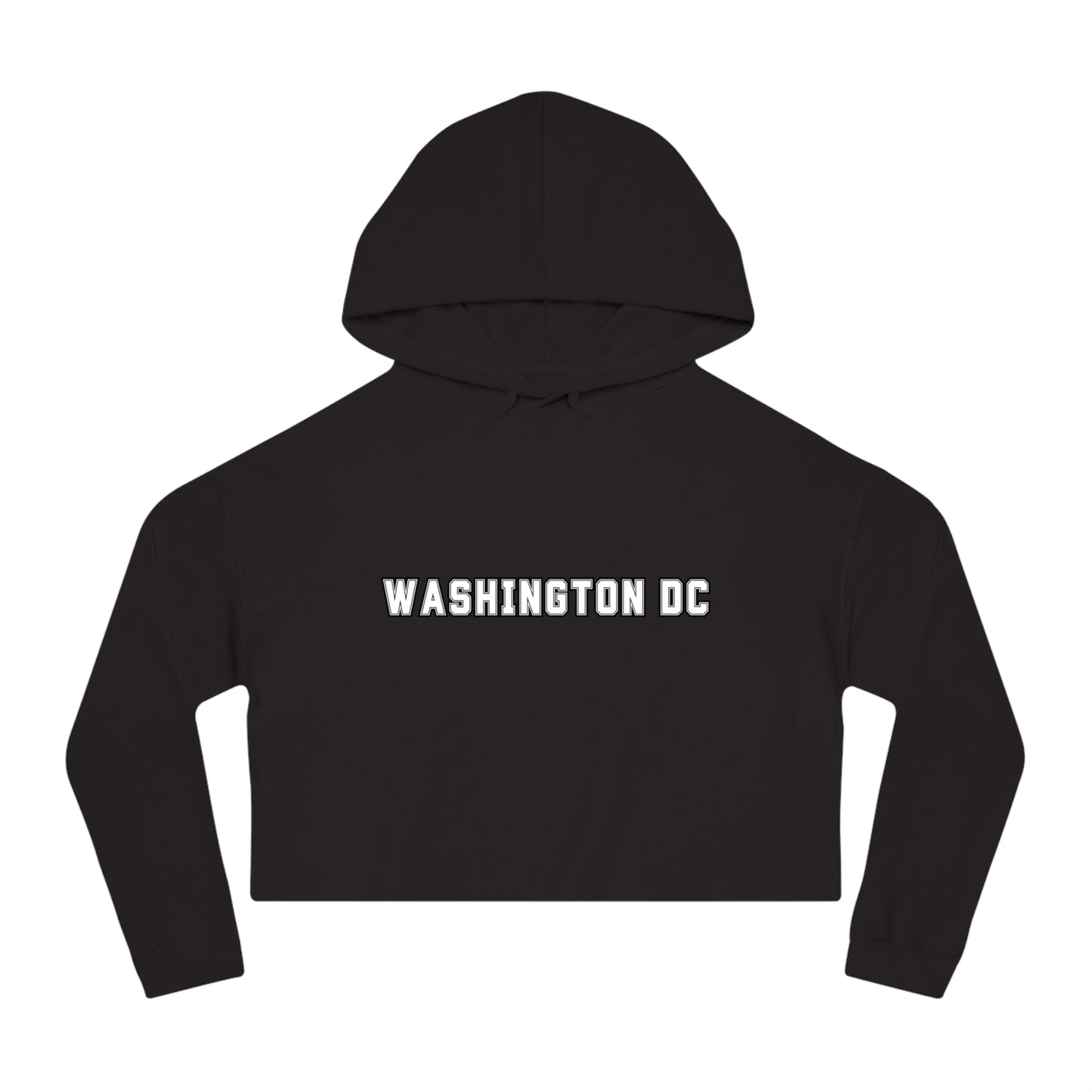 WASHINGTON DC | Women’s Cropped Hooded Sweatshirt