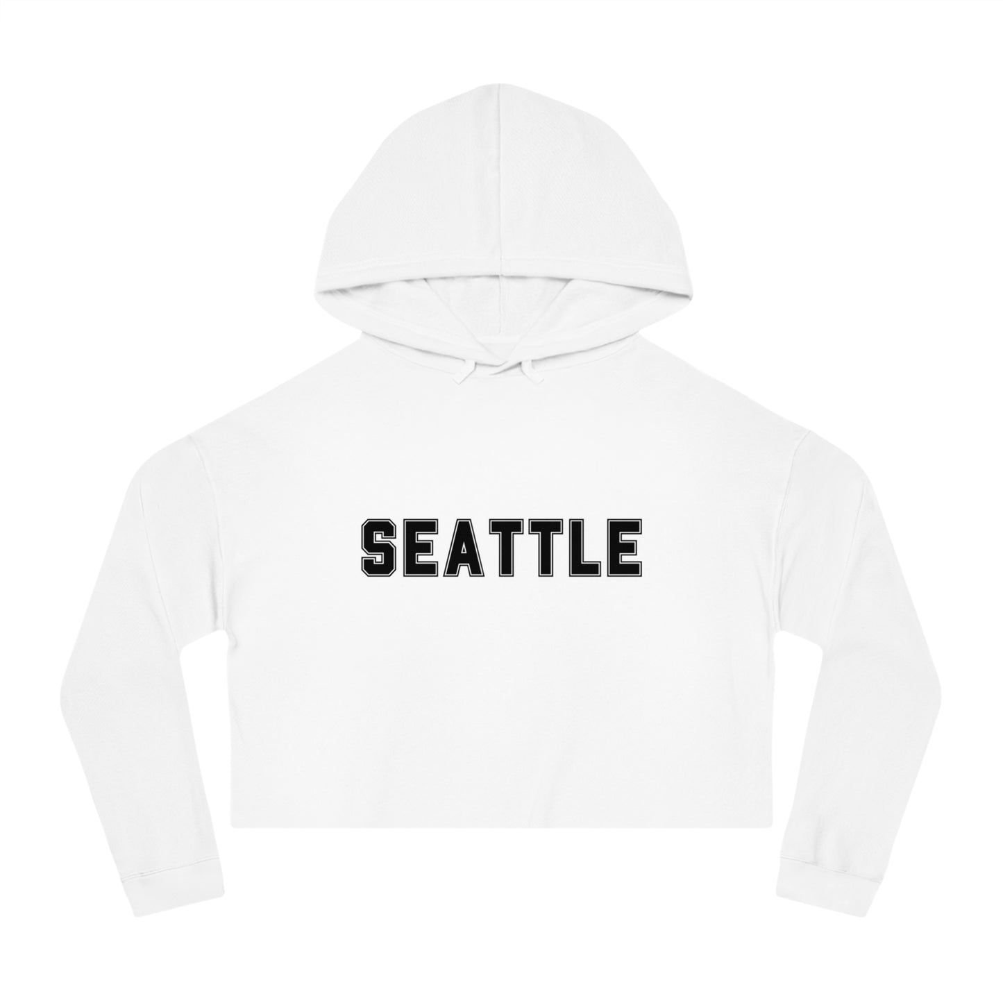 SEATTLE | Women’s Cropped Hooded Sweatshirt