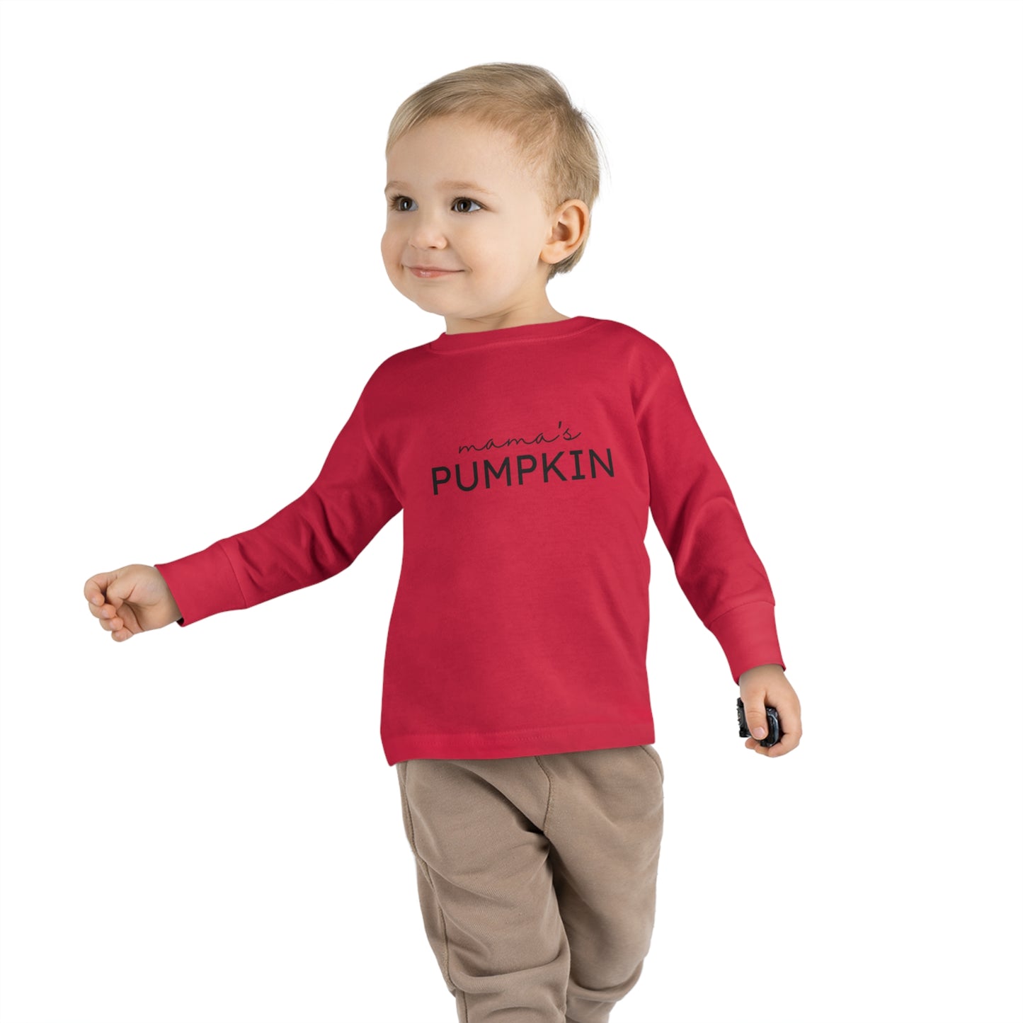 Mama's Pumpkin | Toddler Long Sleeve Tee