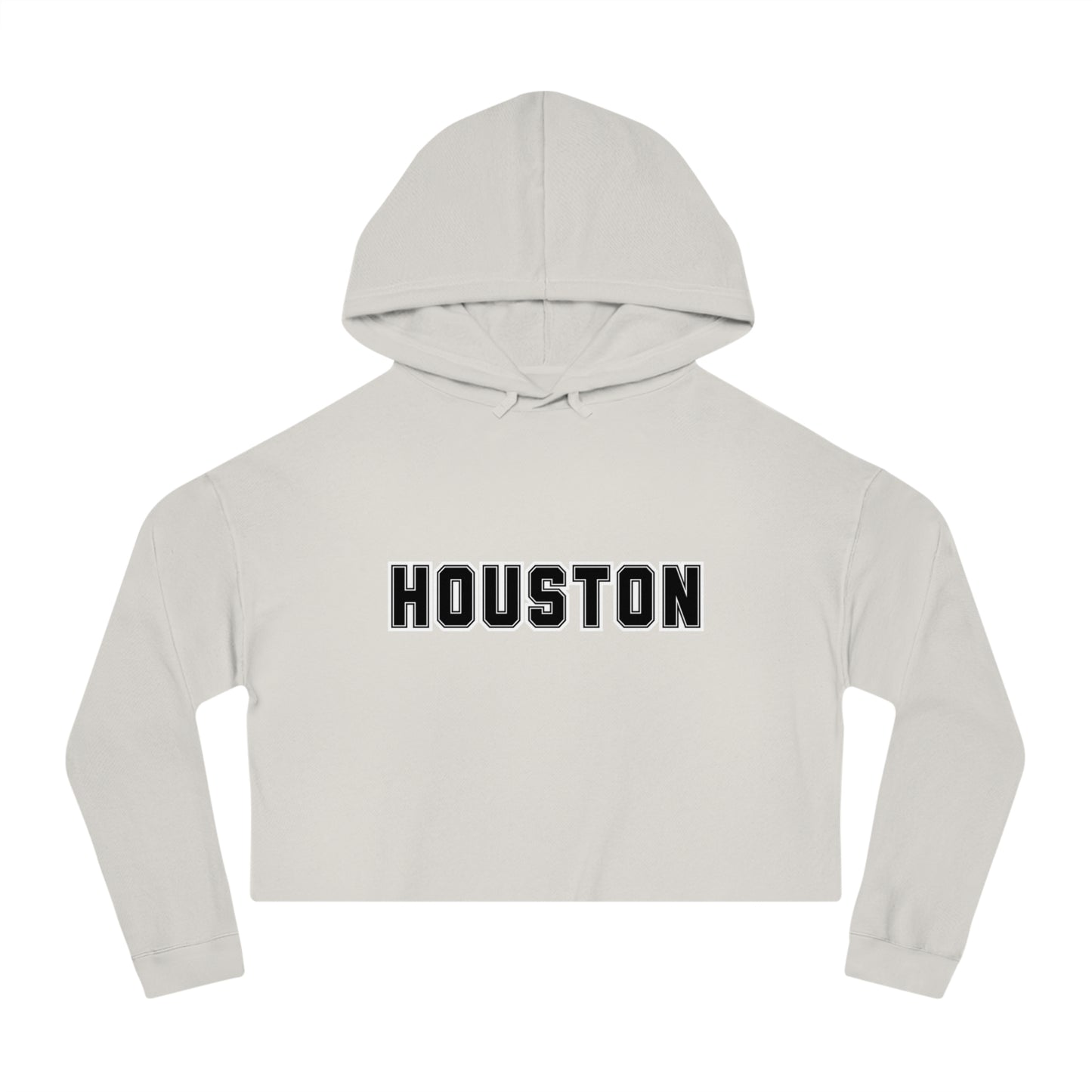 HOUSTON | Women’s Cropped Hooded Sweatshirt