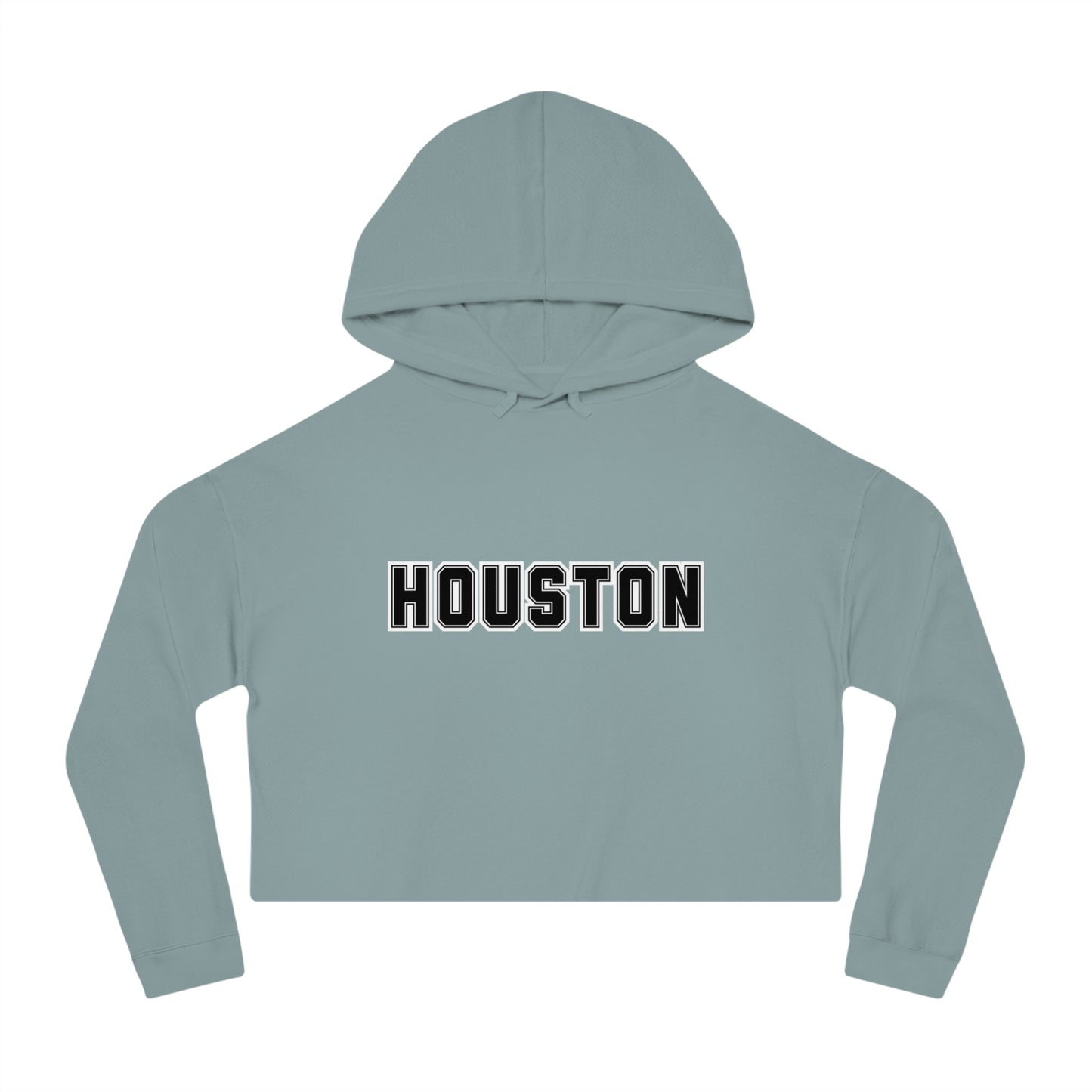 HOUSTON | Women’s Cropped Hooded Sweatshirt