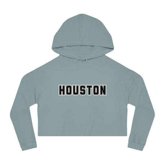 HOUSTON | Women’s Cropped Hooded Sweatshirt