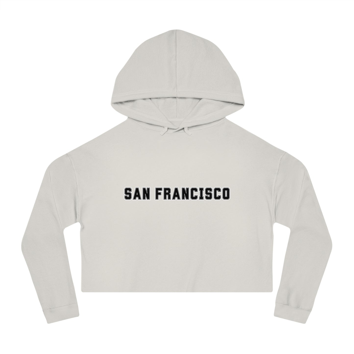SAN FRANCISCO | Women’s Cropped Hooded Sweatshirt