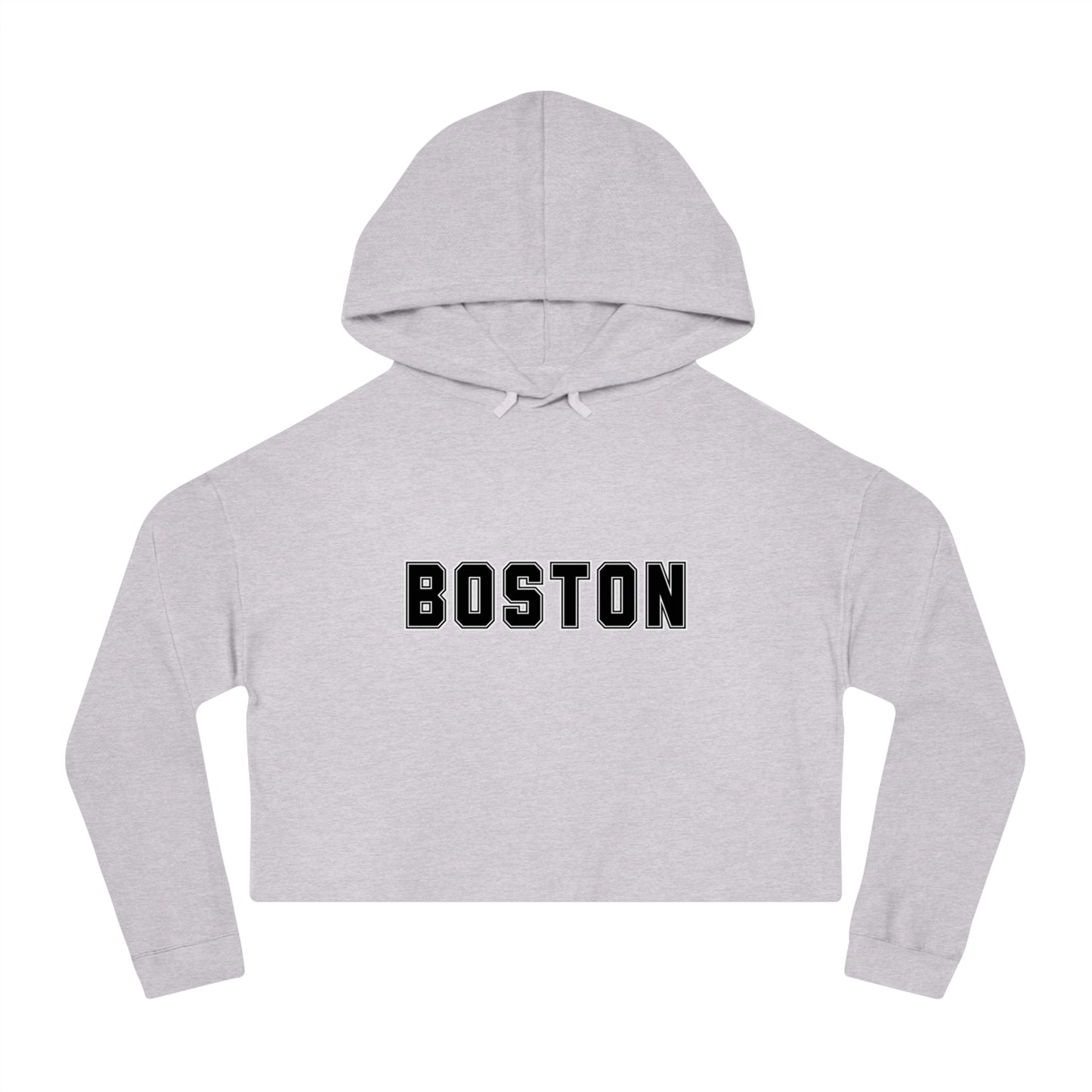 BOSTON | Women’s Cropped Hooded Sweatshirt