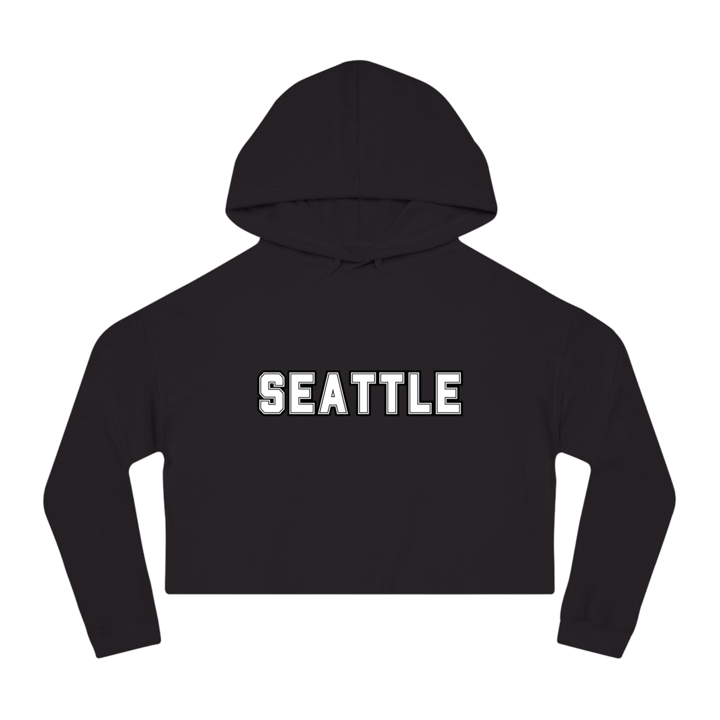 SEATTLE | Women’s Cropped Hooded Sweatshirt