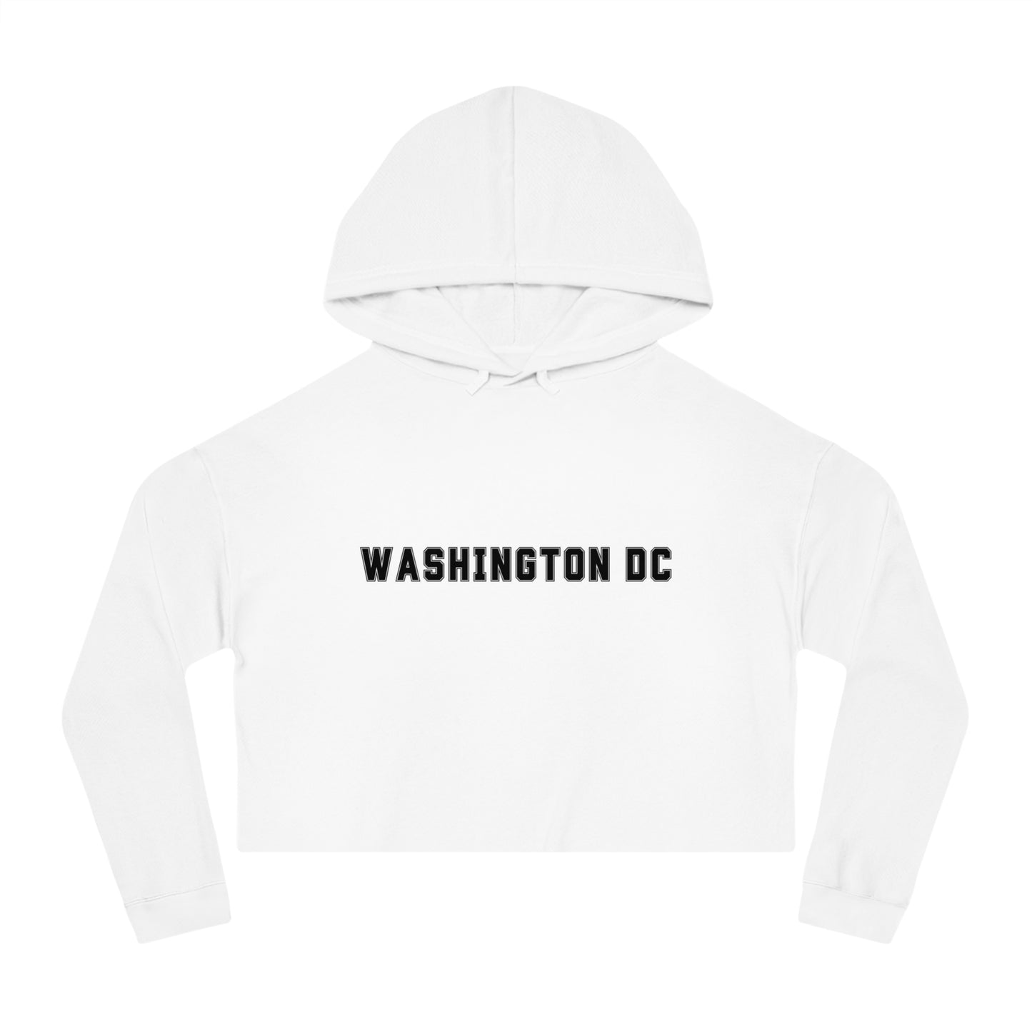WASHINGTON DC | Women’s Cropped Hooded Sweatshirt