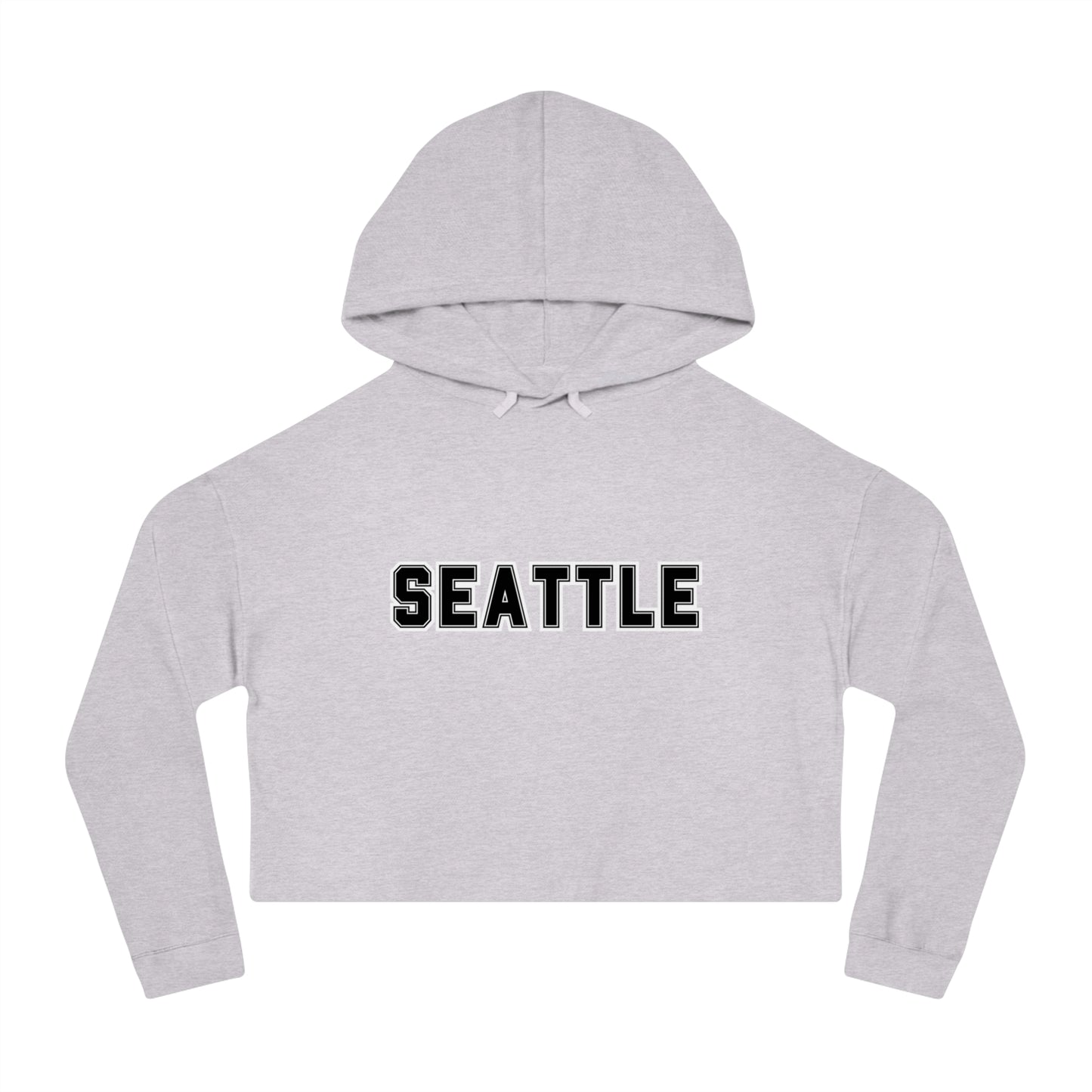 SEATTLE | Women’s Cropped Hooded Sweatshirt