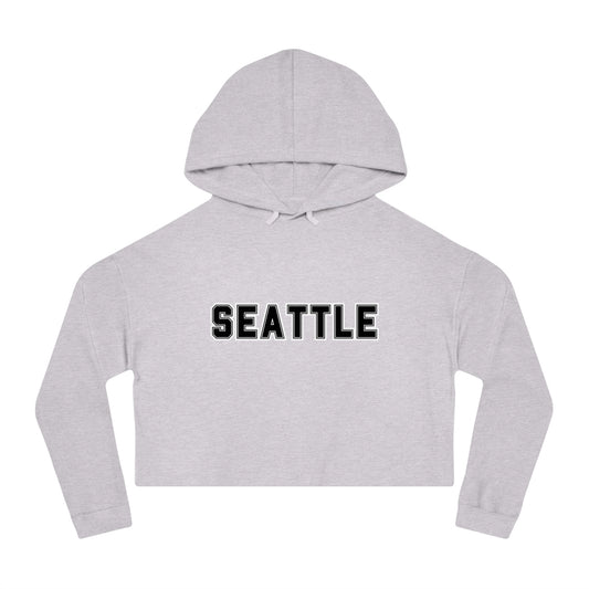 SEATTLE | Women’s Cropped Hooded Sweatshirt
