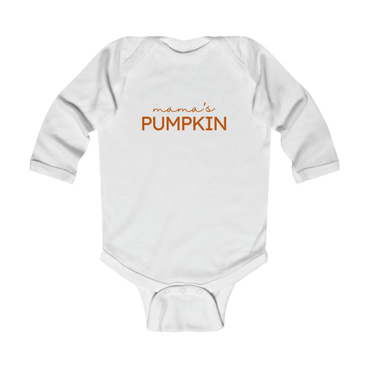 Mama's Pumpkin | Infant Long Sleeve Bodysuit