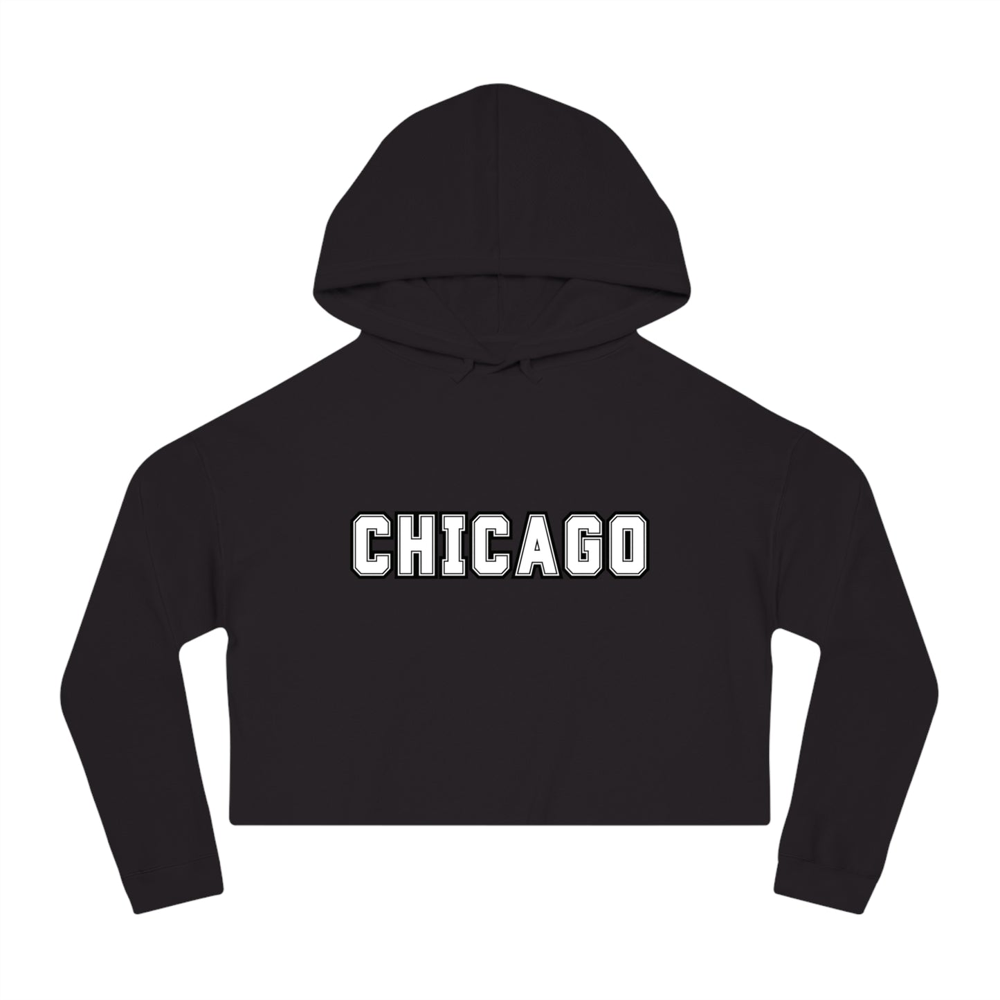 CHICAGO | Women’s Cropped Hooded Sweatshirt