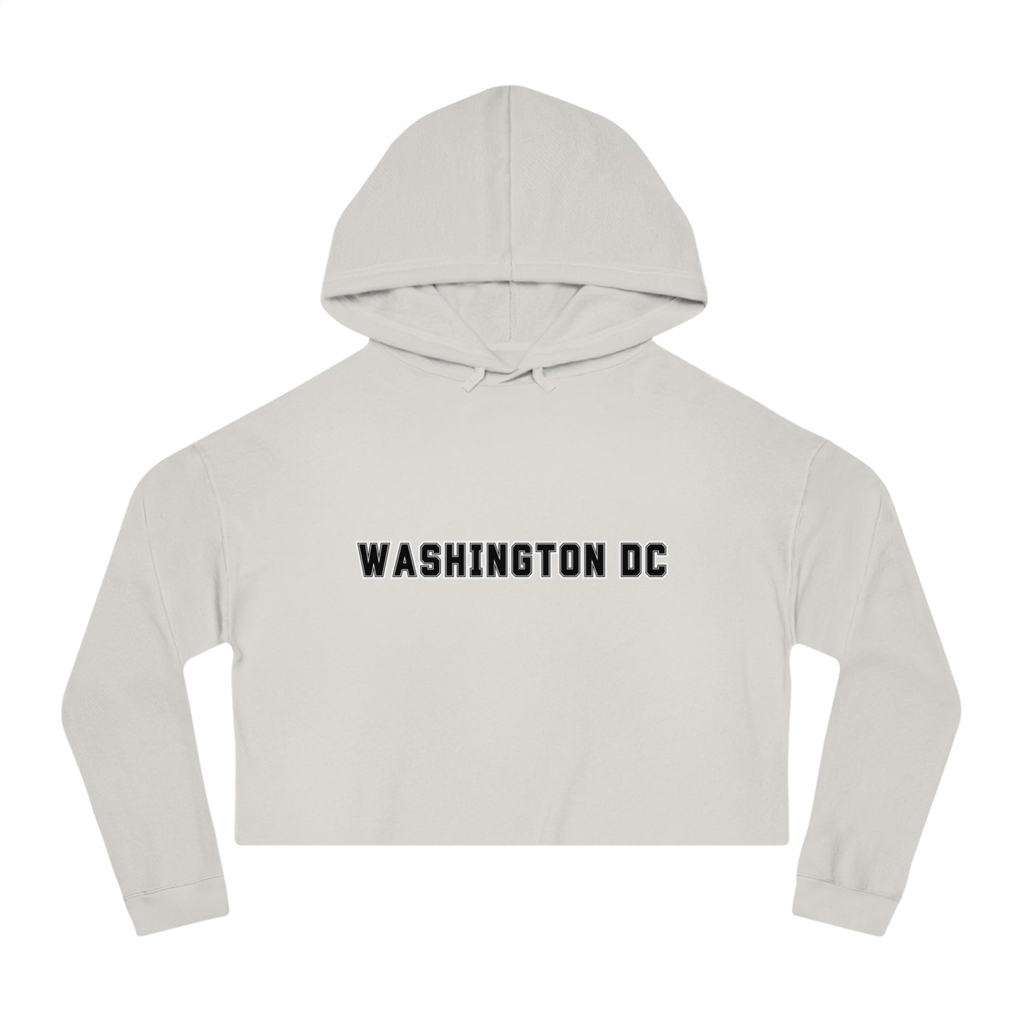 WASHINGTON DC | Women’s Cropped Hooded Sweatshirt
