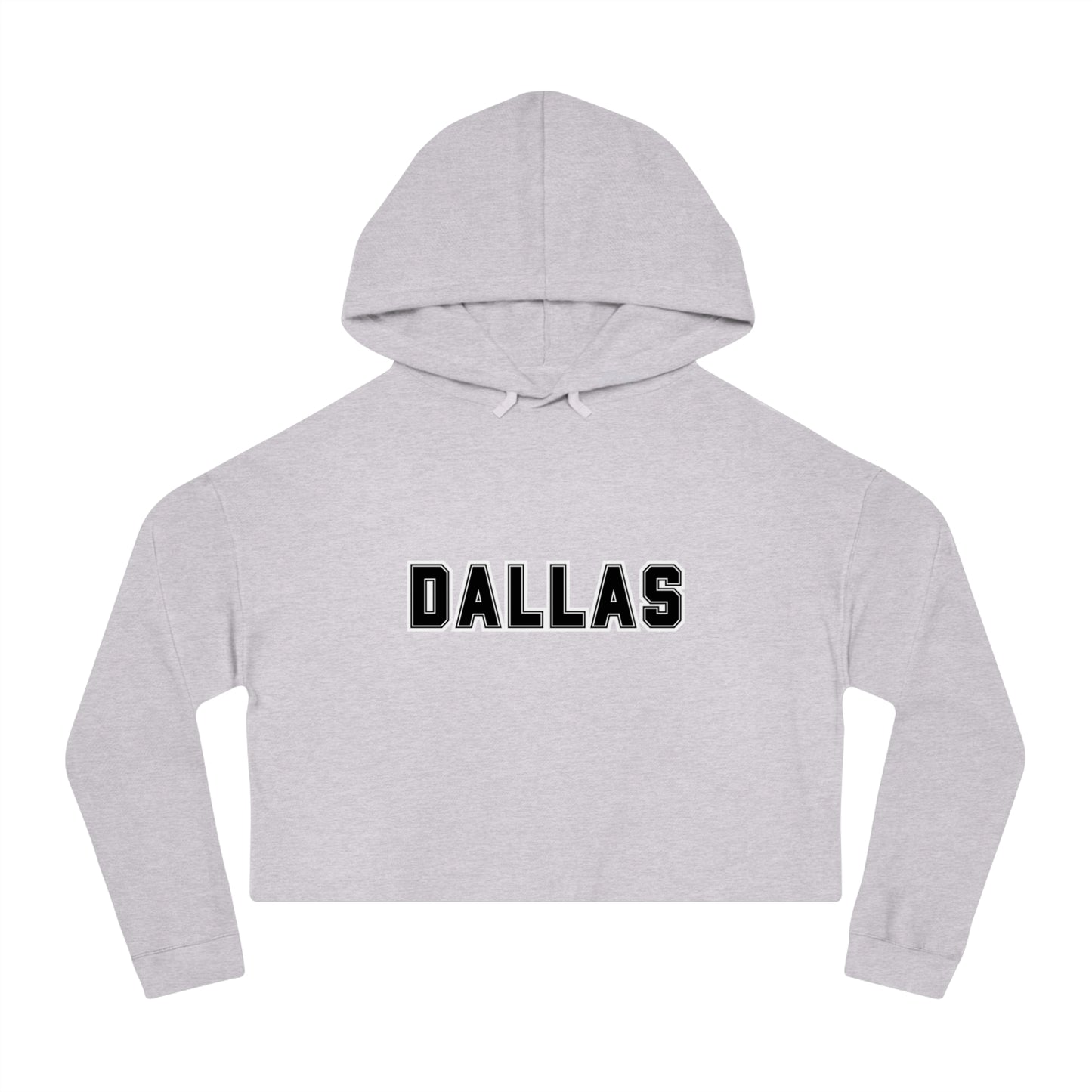 DALLAS | Women’s Cropped Hooded Sweatshirt