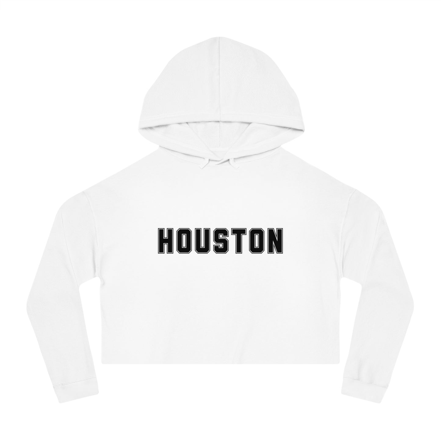 HOUSTON | Women’s Cropped Hooded Sweatshirt