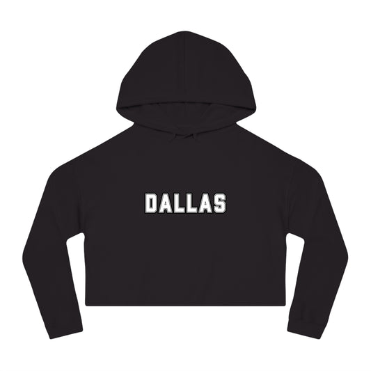 DALLAS | Women’s Cropped Hooded Sweatshirt
