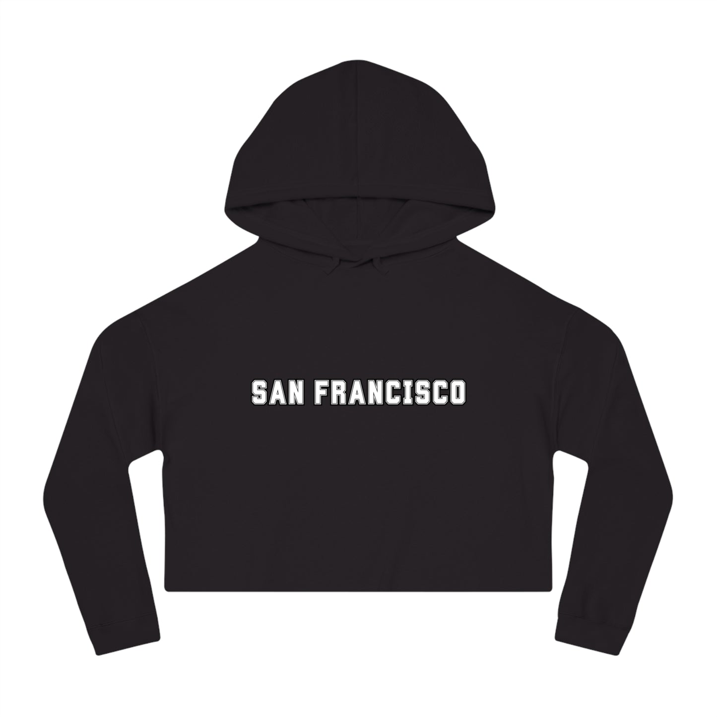SAN FRANCISCO | Women’s Cropped Hooded Sweatshirt