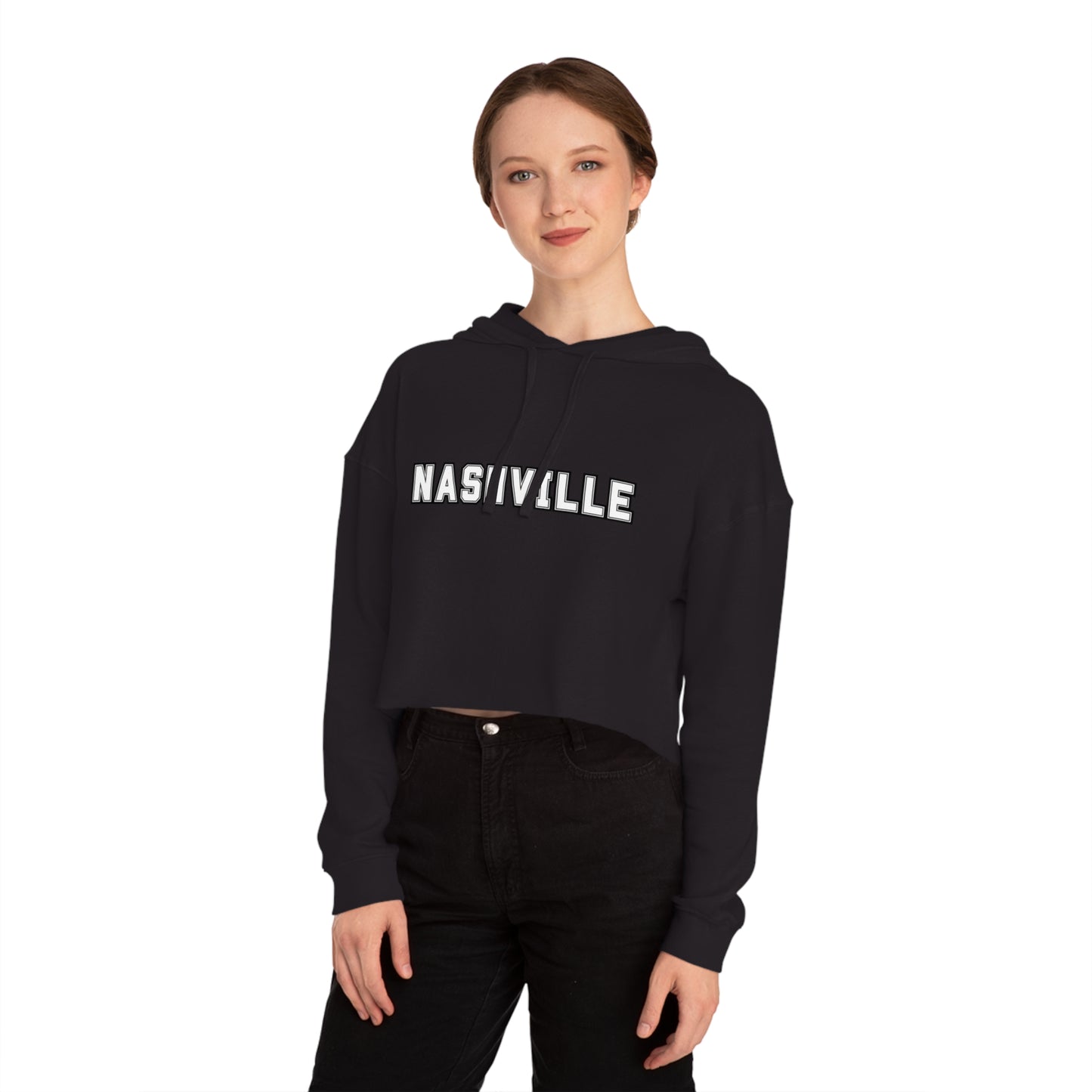 NASHVILLE | Women’s Cropped Hooded Sweatshirt