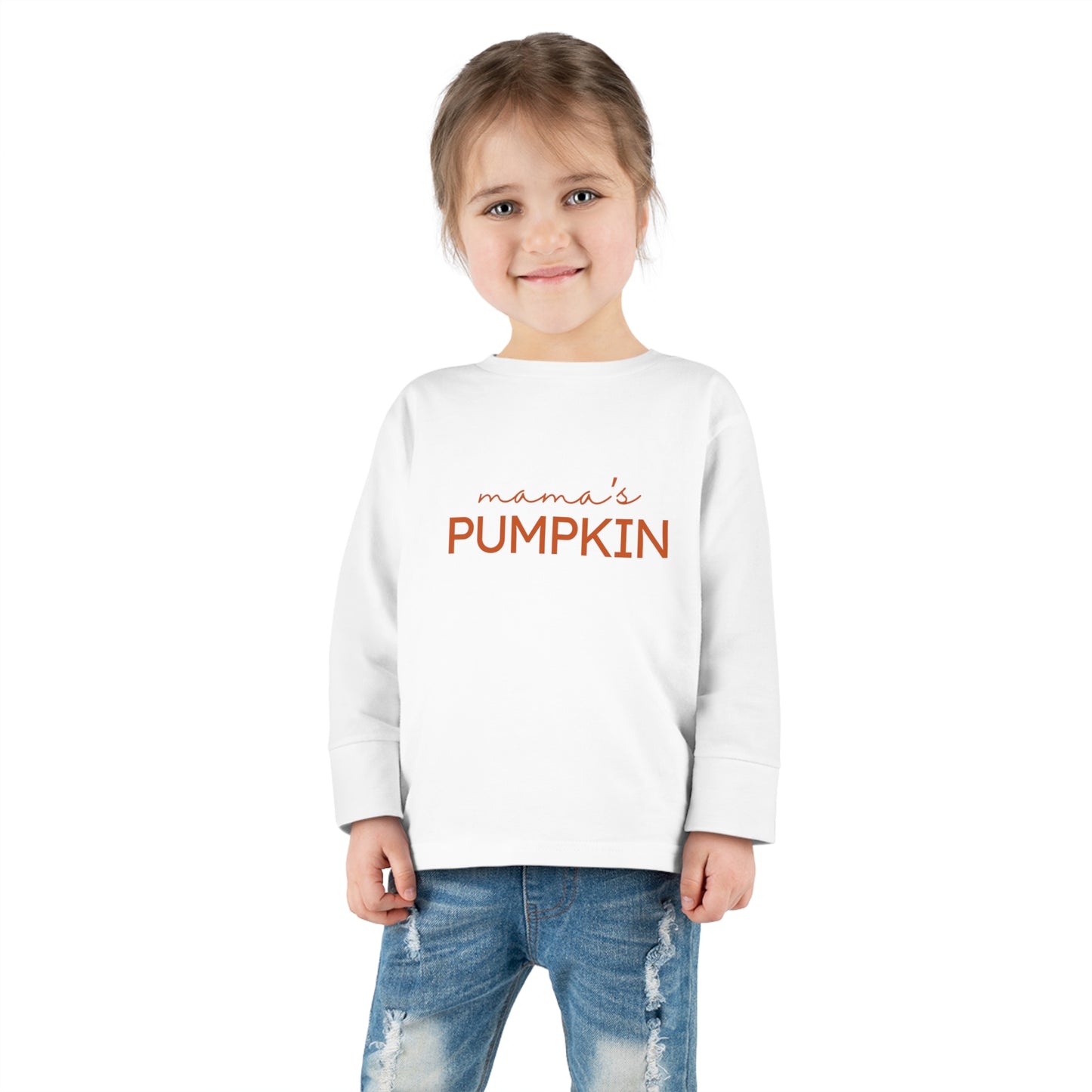 Mama's Pumpkin | Toddler Long Sleeve Tee