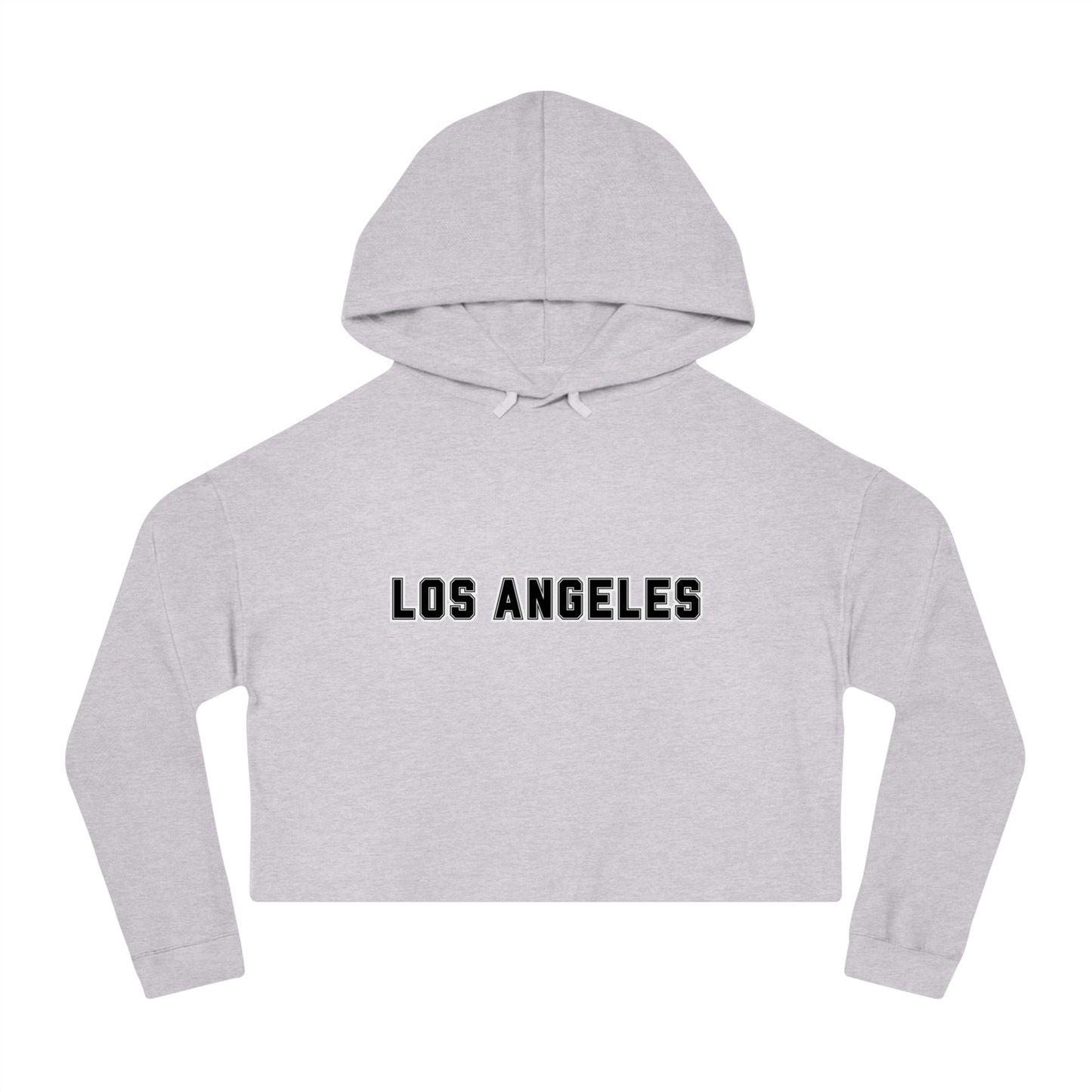 LOS ANGELES | Women’s Cropped Hooded Sweatshirt