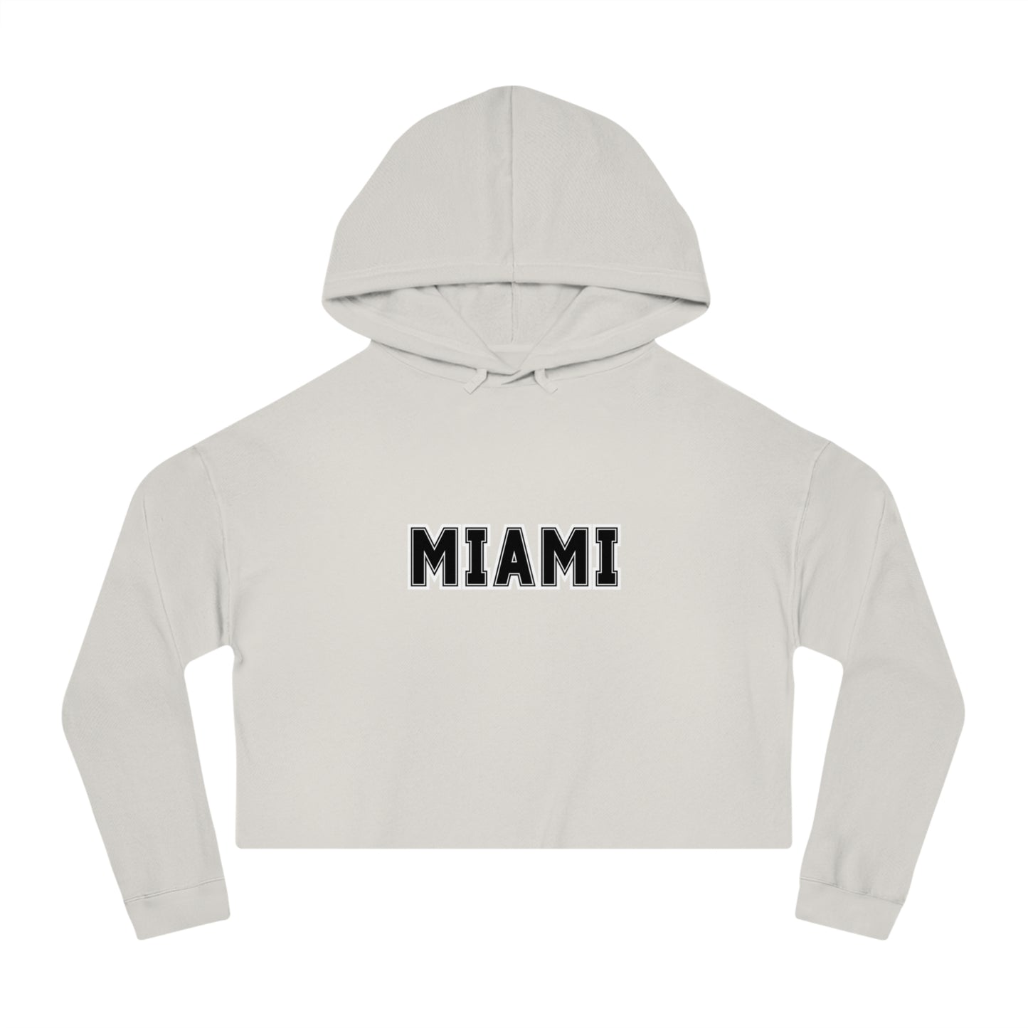 MIAMI | Women’s Cropped Hooded Sweatshirt