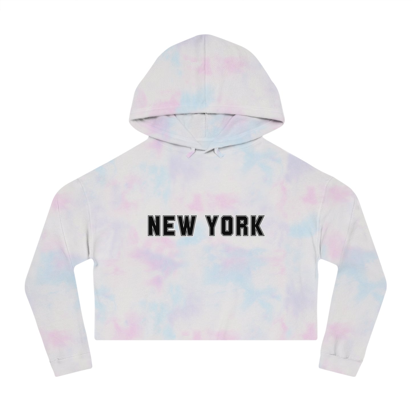 NEW YORK | Women’s Cropped Hooded Sweatshirt