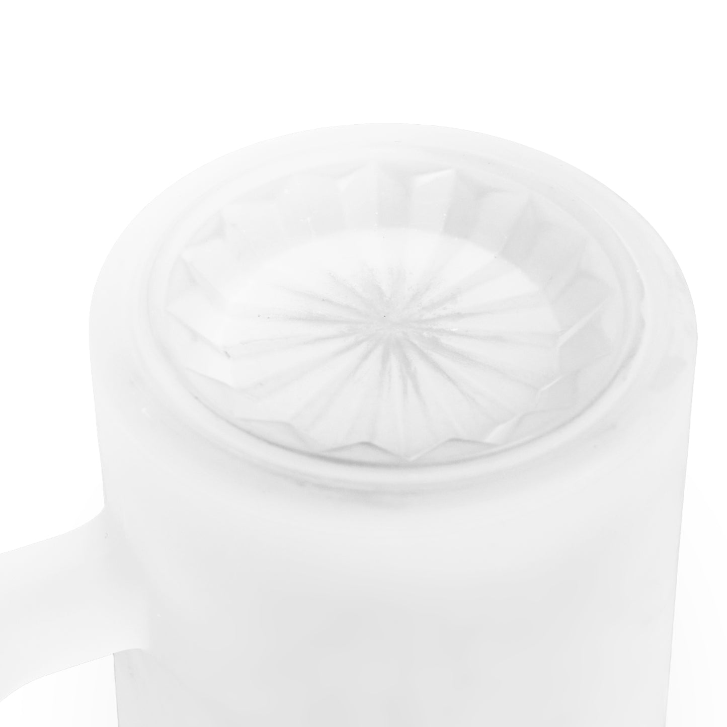 BRAT | BIER | BREZEL Frosted Glass Beer Mug