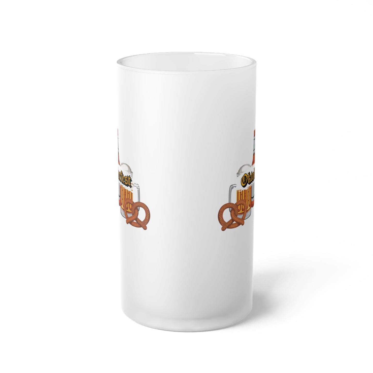 Oktoberfest | Frosted Glass Beer Mug