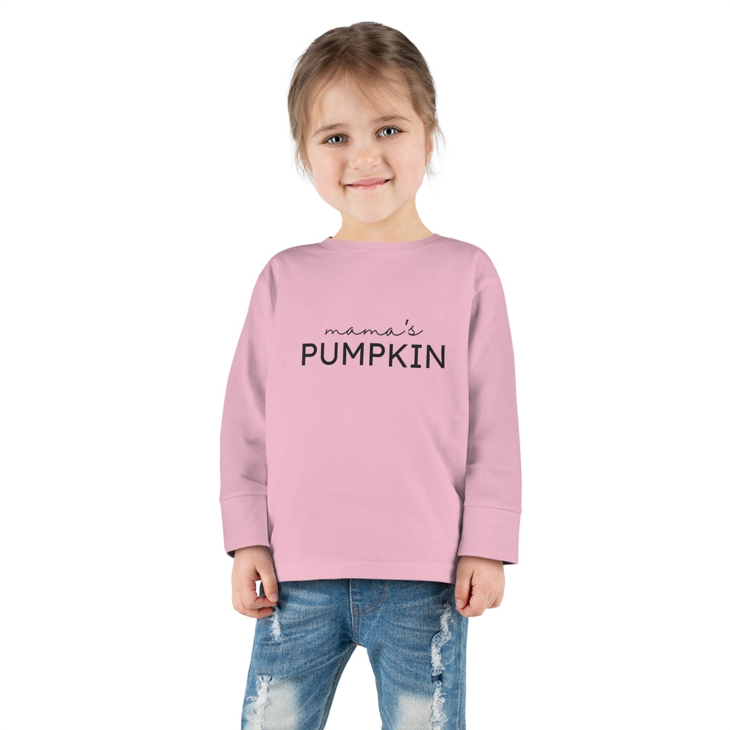 Mama's Pumpkin | Toddler Long Sleeve Tee