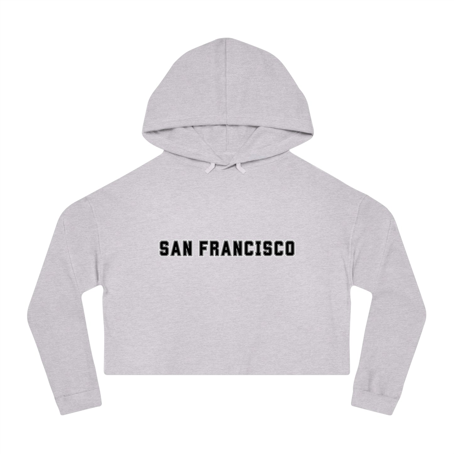 SAN FRANCISCO | Women’s Cropped Hooded Sweatshirt
