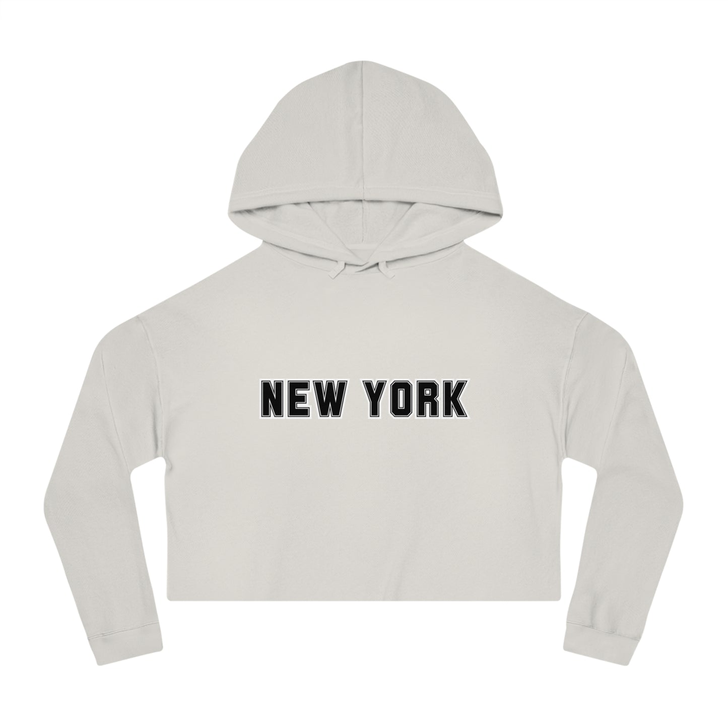 NEW YORK | Women’s Cropped Hooded Sweatshirt