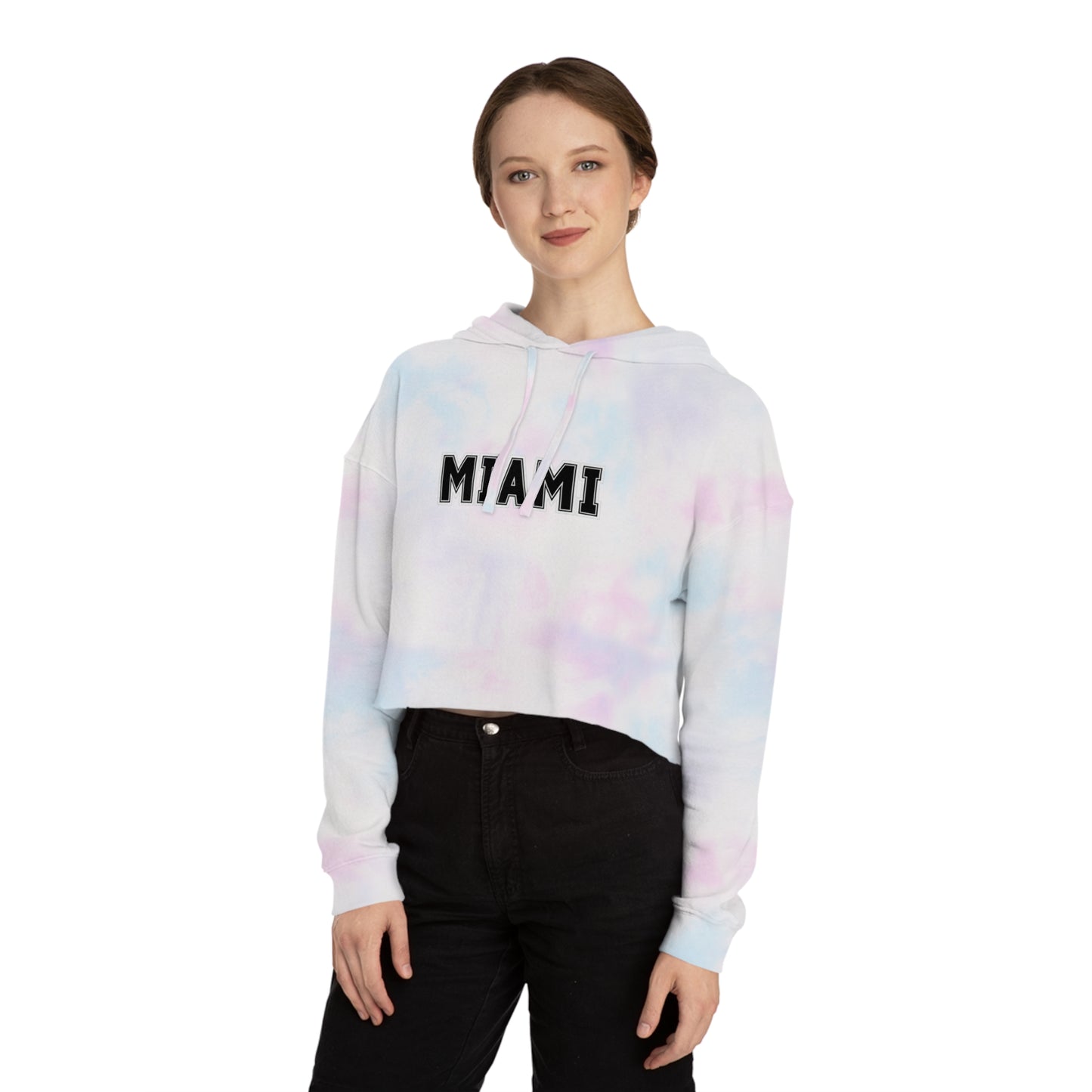 MIAMI | Women’s Cropped Hooded Sweatshirt