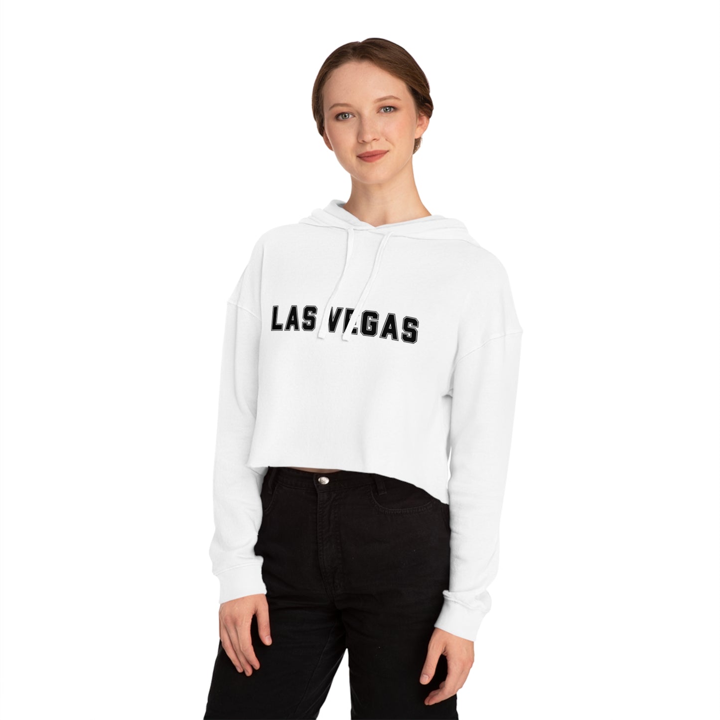 LAS VEGAS | Women’s Cropped Hooded Sweatshirt