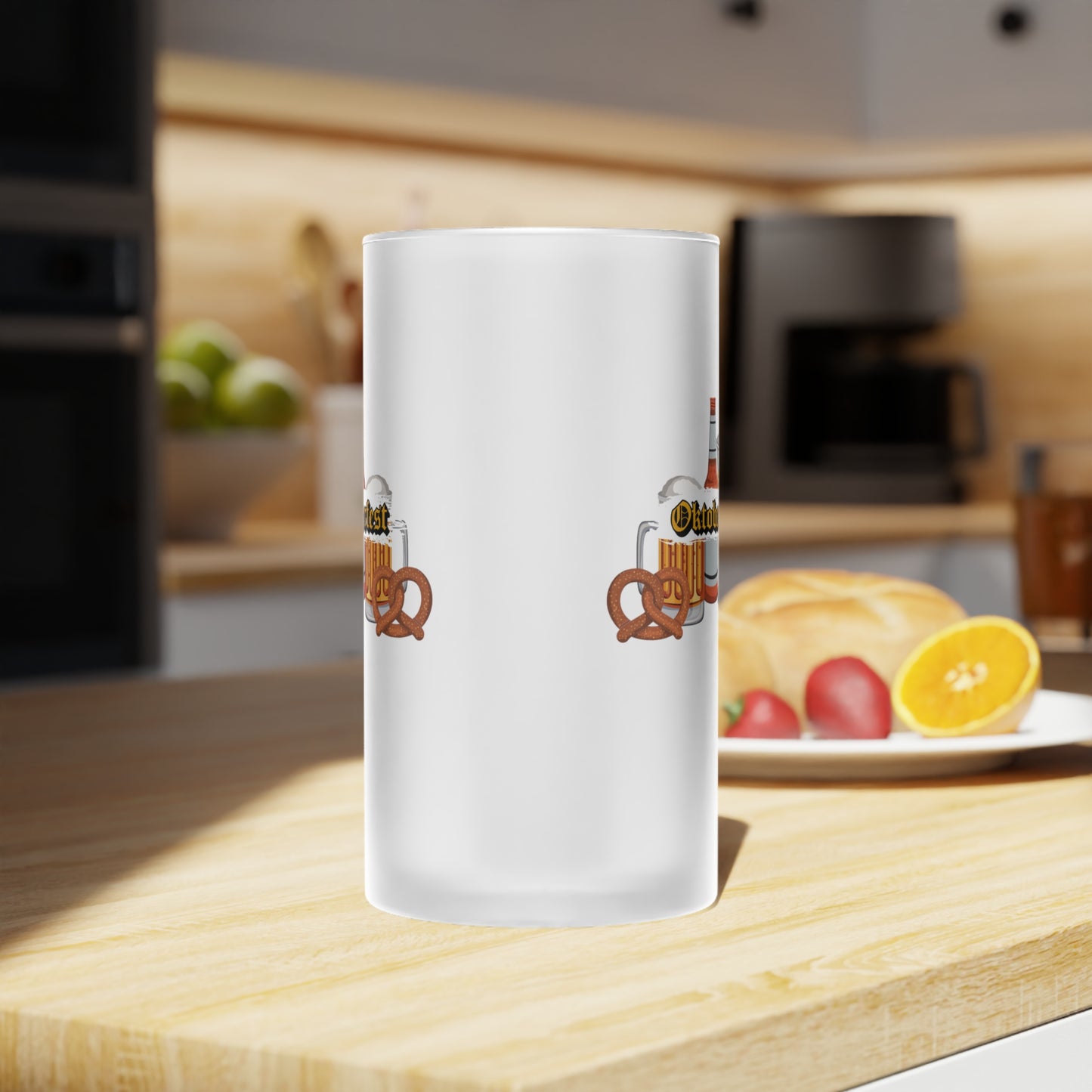 Oktoberfest | Frosted Glass Beer Mug