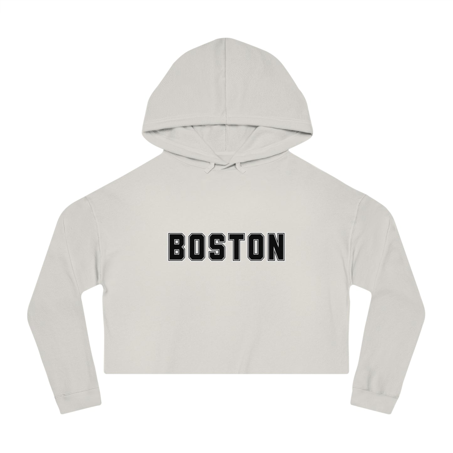 BOSTON | Women’s Cropped Hooded Sweatshirt