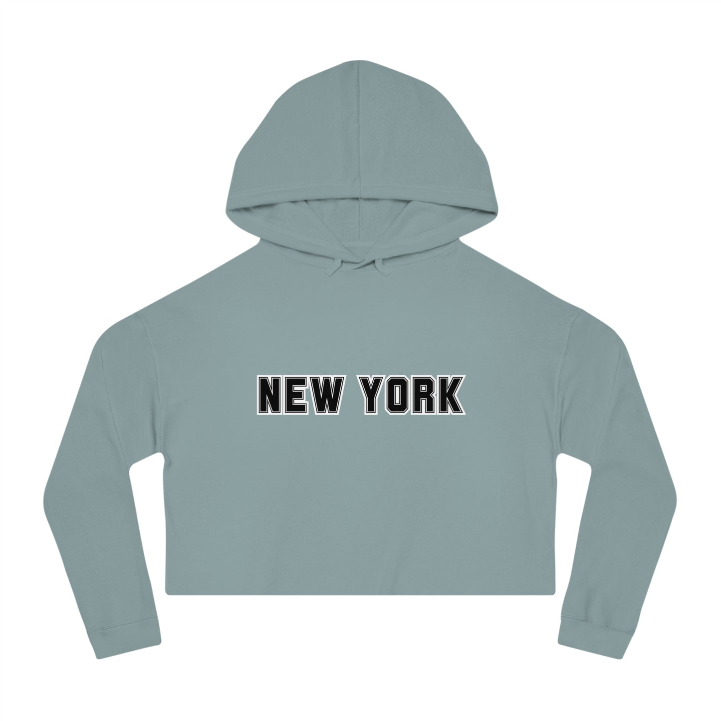 NEW YORK | Women’s Cropped Hooded Sweatshirt