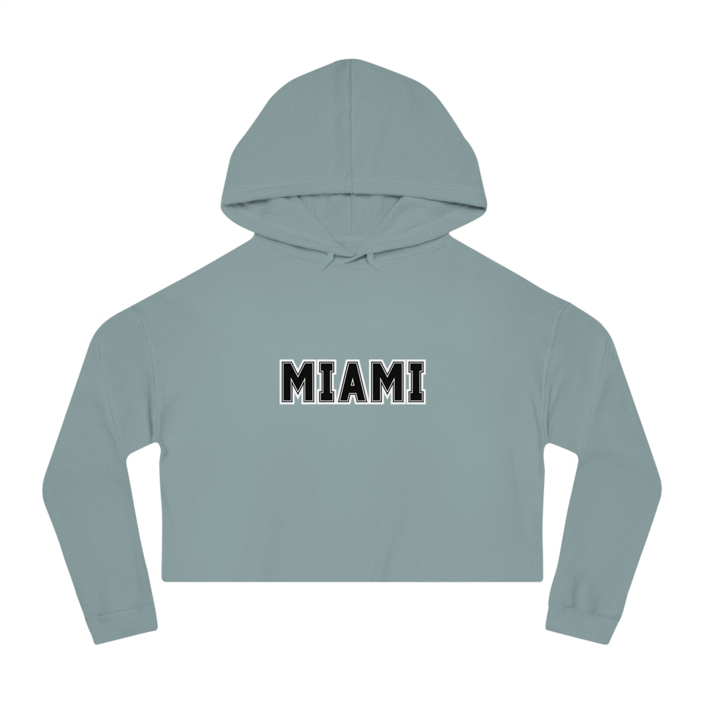 MIAMI | Women’s Cropped Hooded Sweatshirt