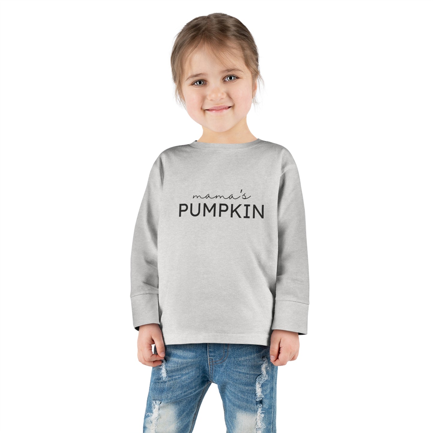 Mama's Pumpkin | Toddler Long Sleeve Tee