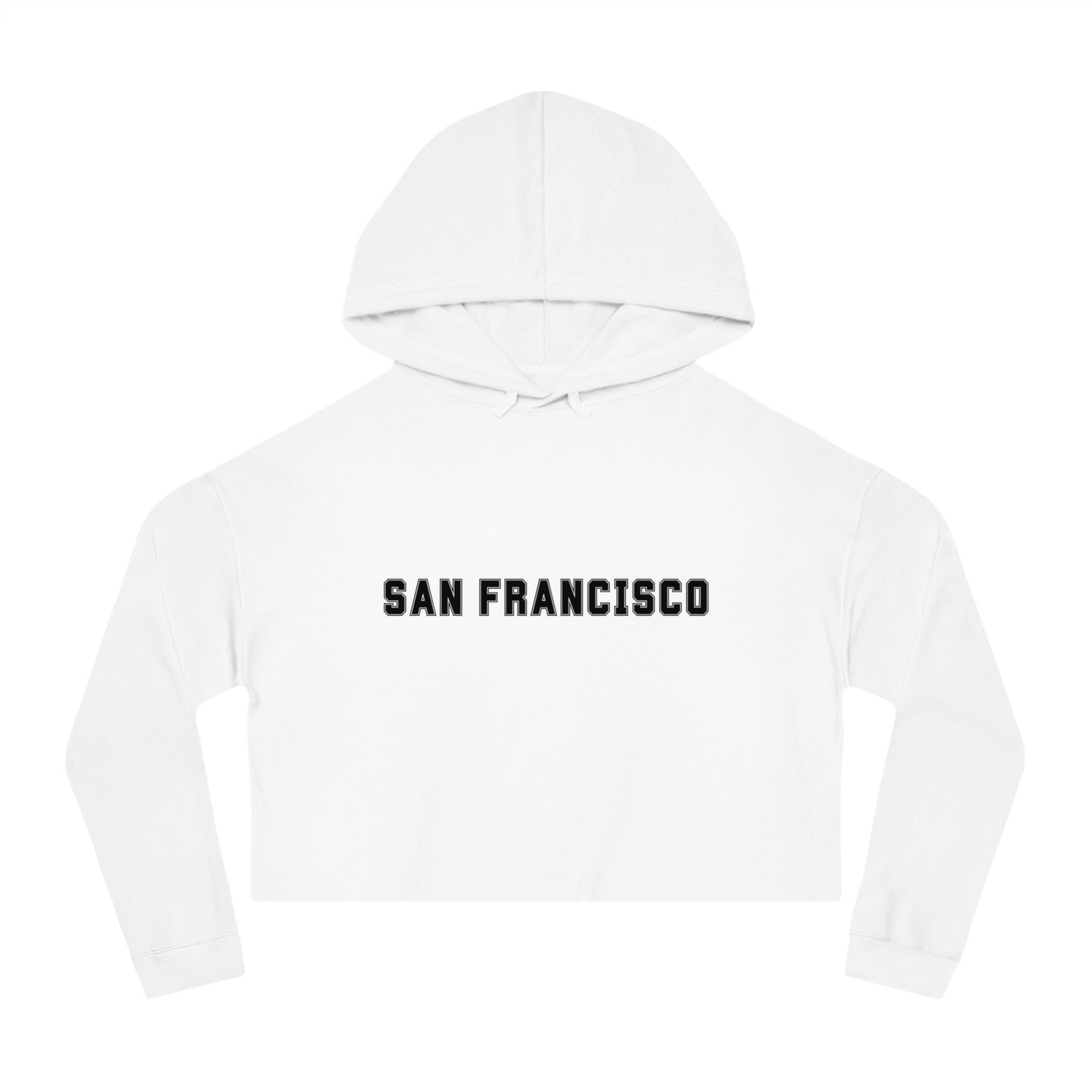 SAN FRANCISCO | Women’s Cropped Hooded Sweatshirt
