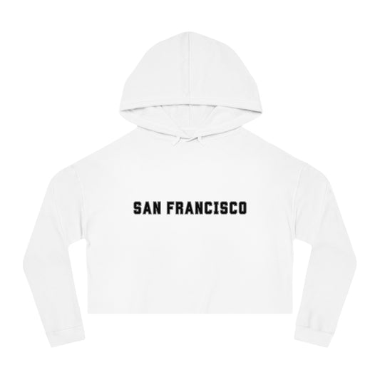 SAN FRANCISCO | Women’s Cropped Hooded Sweatshirt
