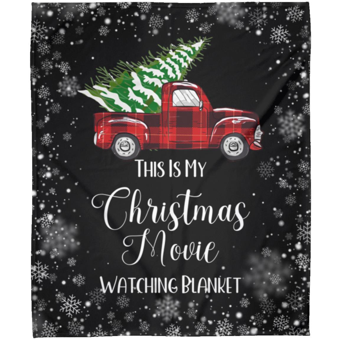 Snowy Nights Christmas Movie Blanket 50x60
